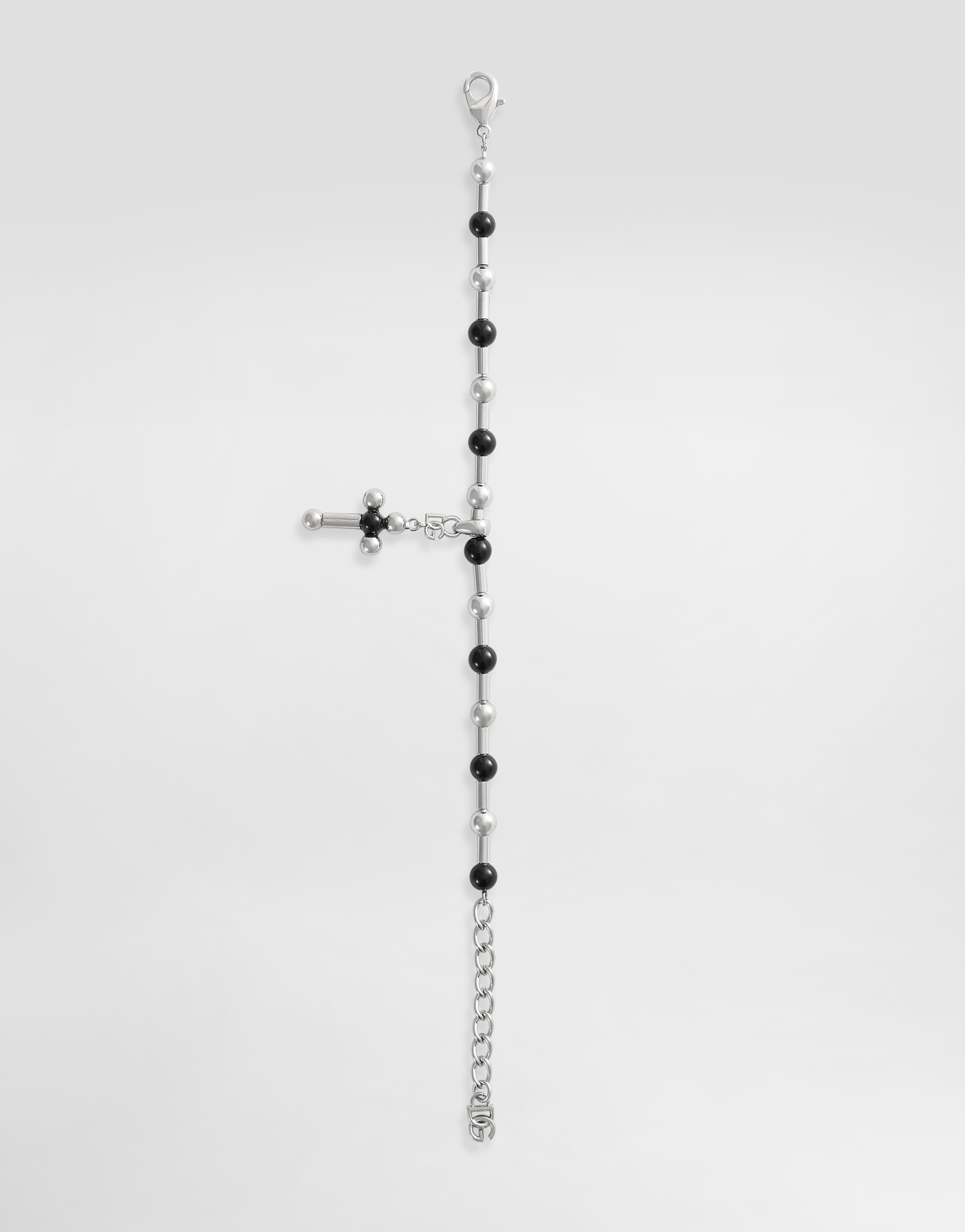 Dolce & Gabbana Bracelet With Cross And Spheres