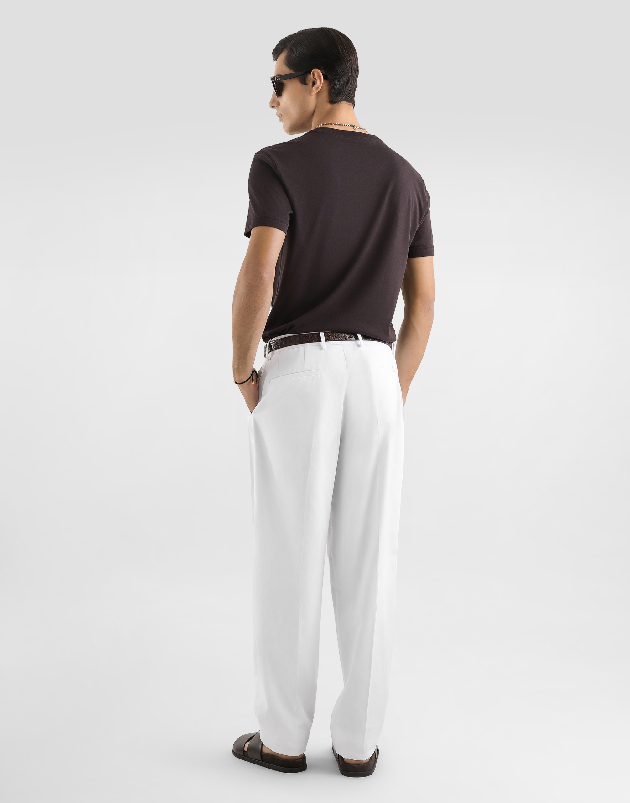 Cotton t-shirt with embroidery