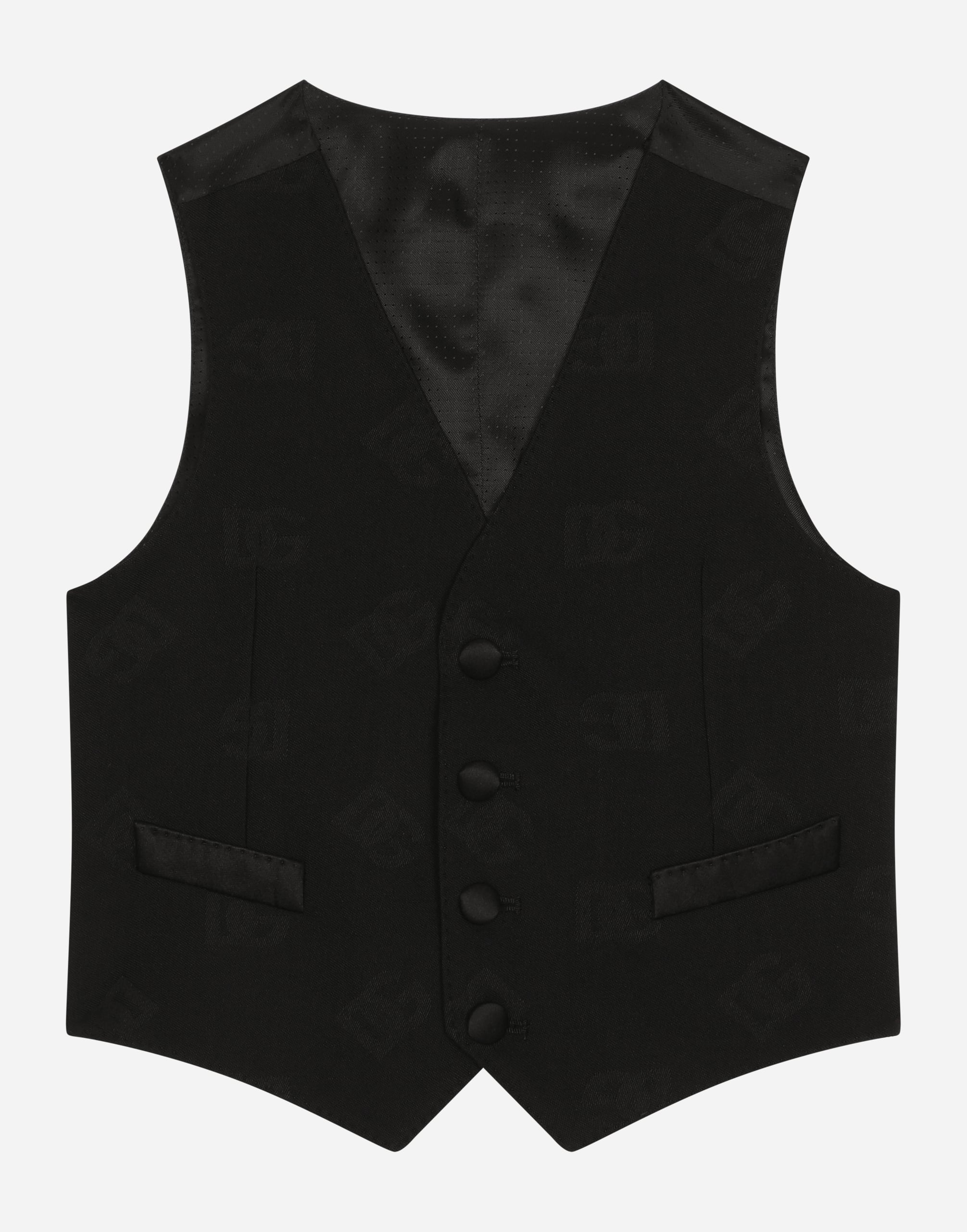 ブラックのメンズ GILET 4 BOTTONI | Dolce&Gabbana®