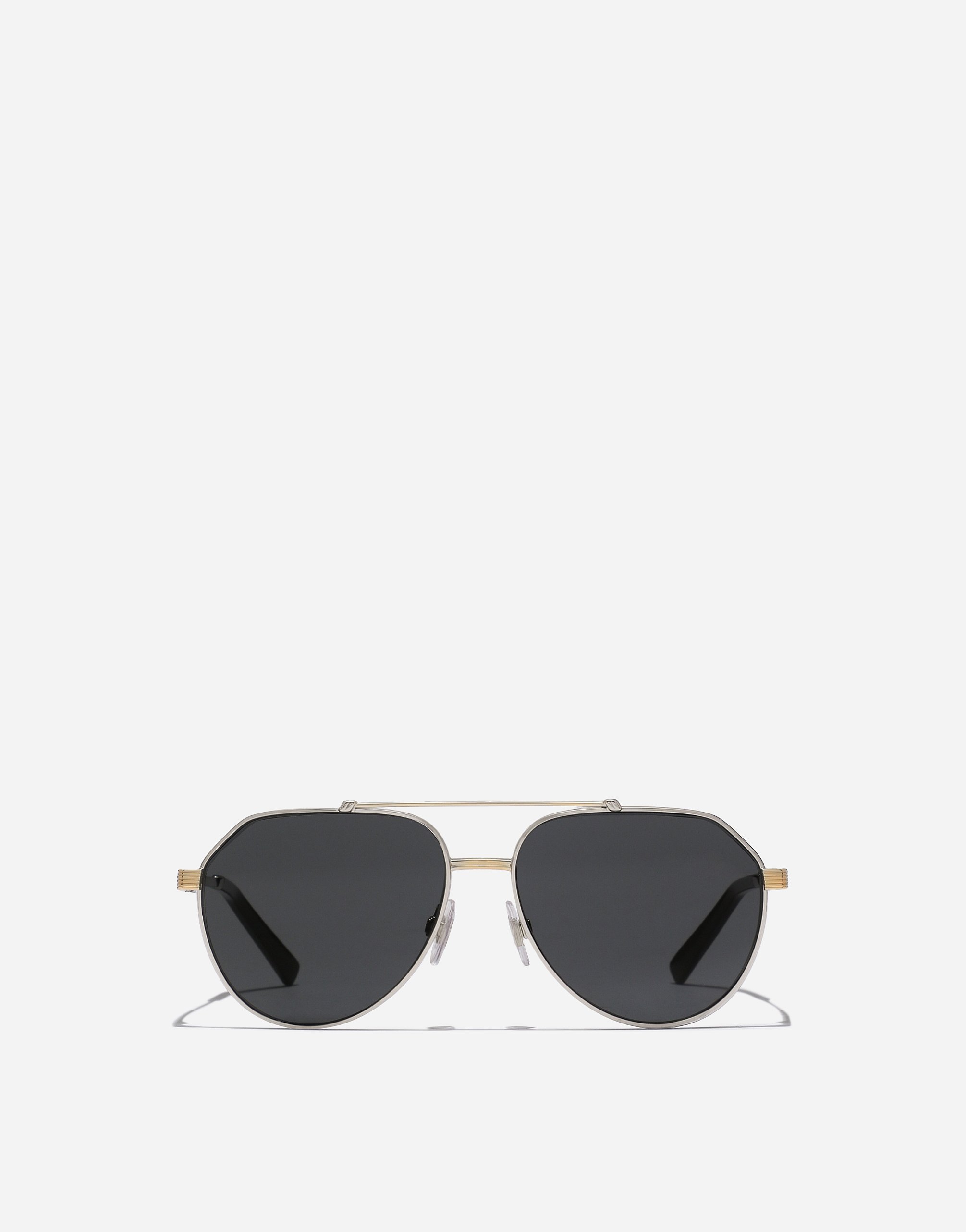Dolce & Gabbana Gros Grain Sunglasses In Black