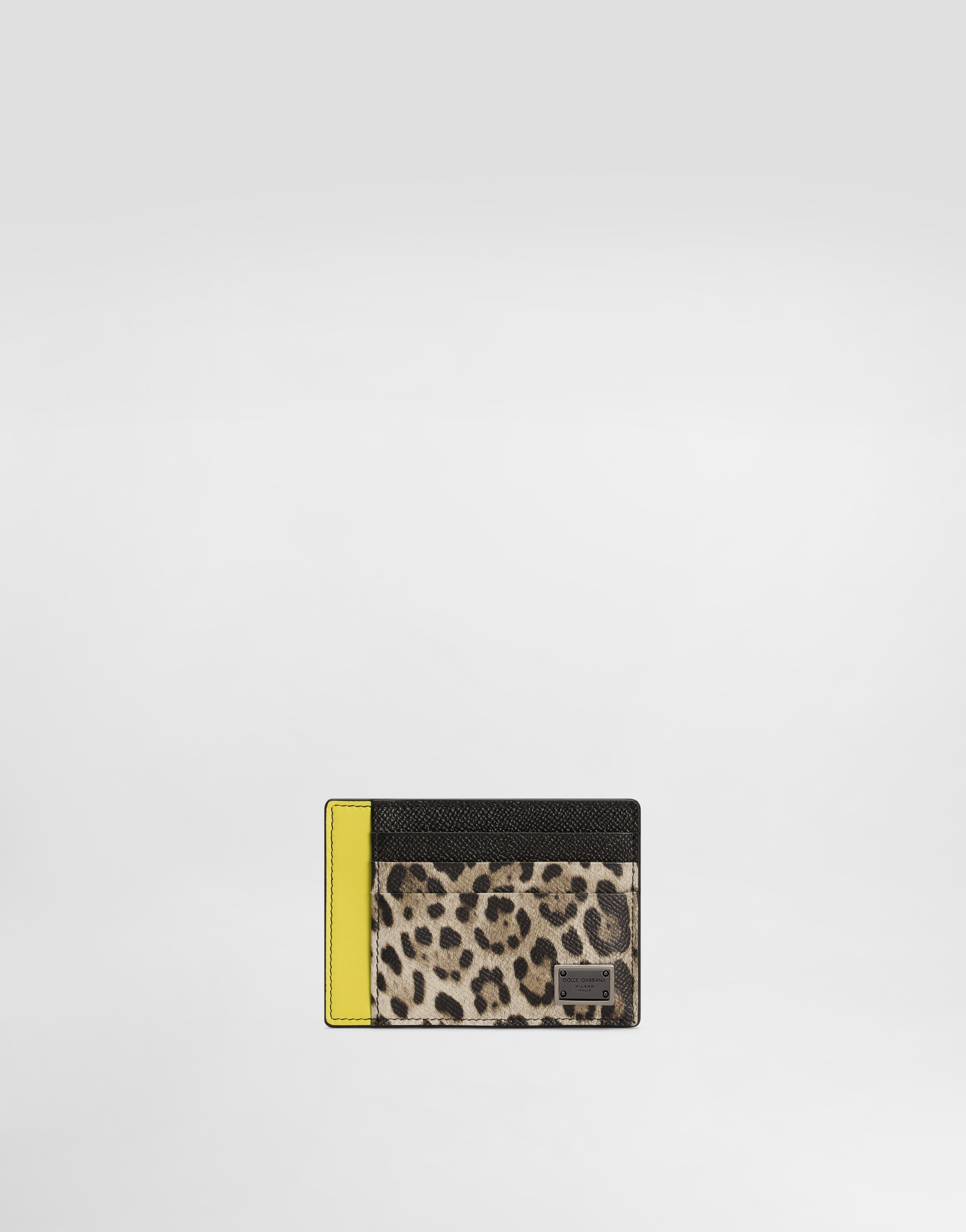 Dolce & Gabbana Dauphine Card Holder - Man Wallets And Small Leather Goods Print Onesize