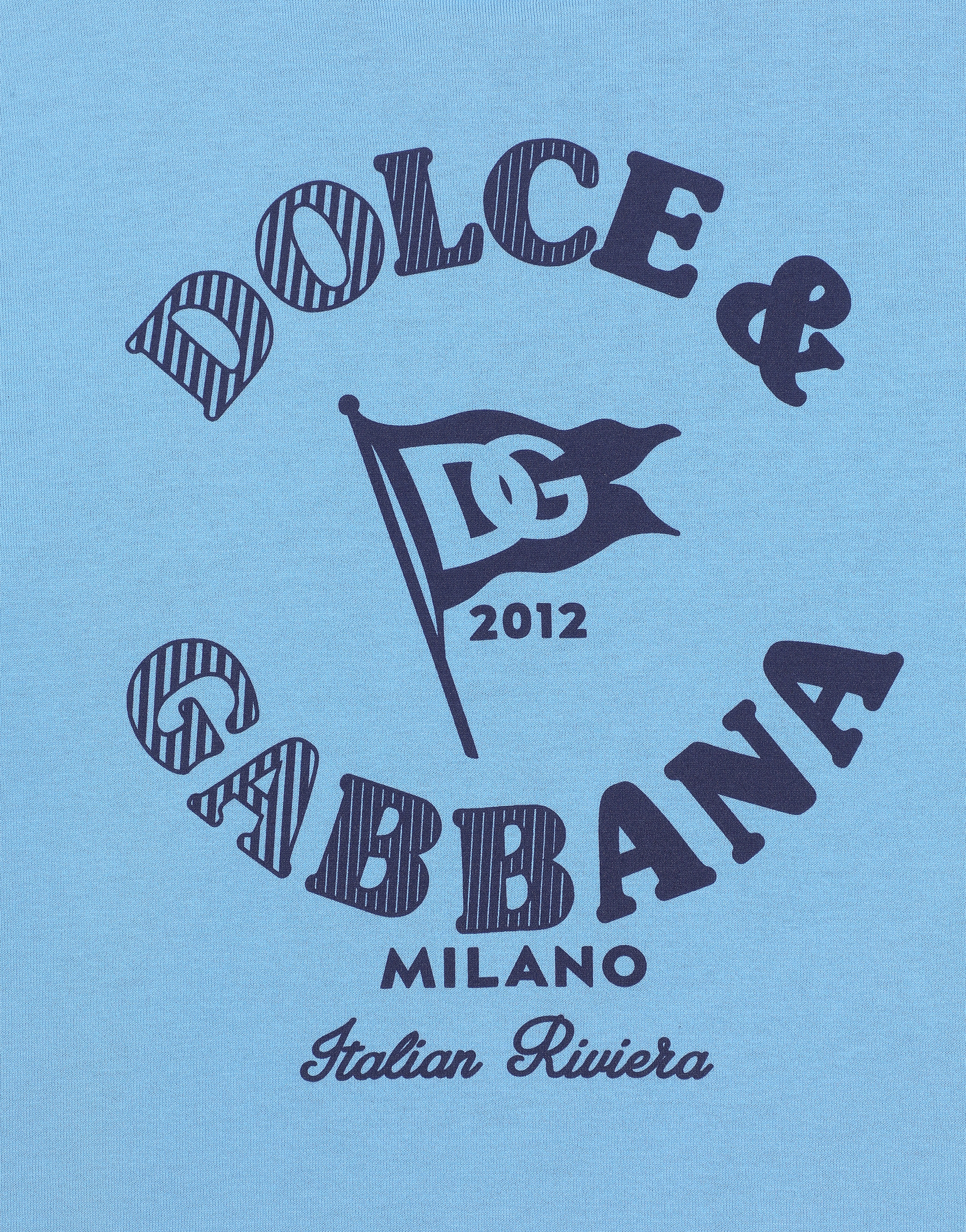 Jersey T-shirt with Dolce&Gabbana logo