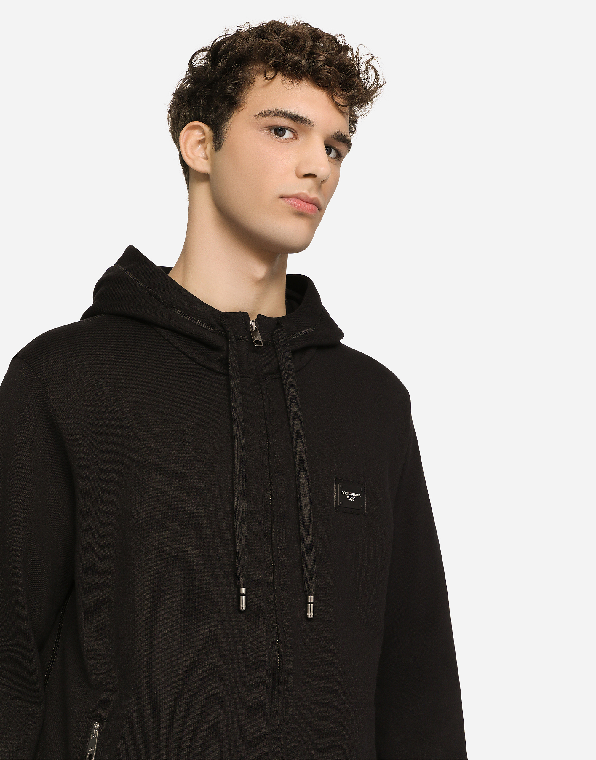 Dolce gabbana zip best sale hoodie