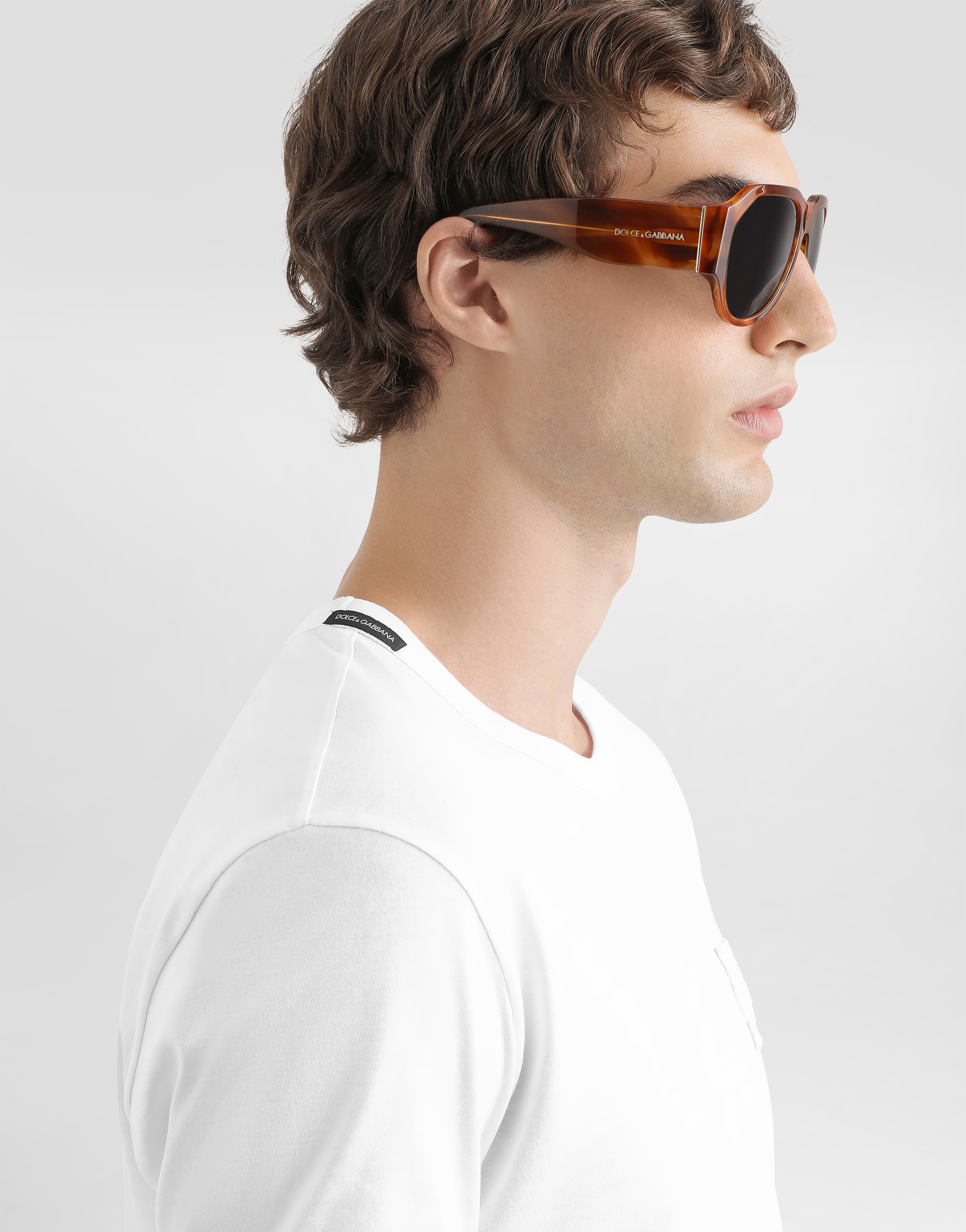 Dolce & Gabbana T-shirt With Application In White