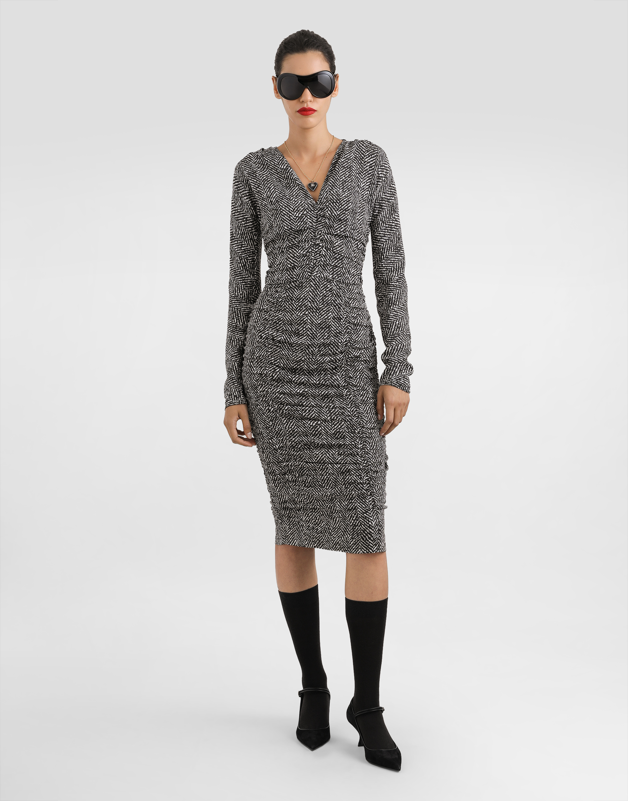 Dolce & Gabbana Dress In Multi