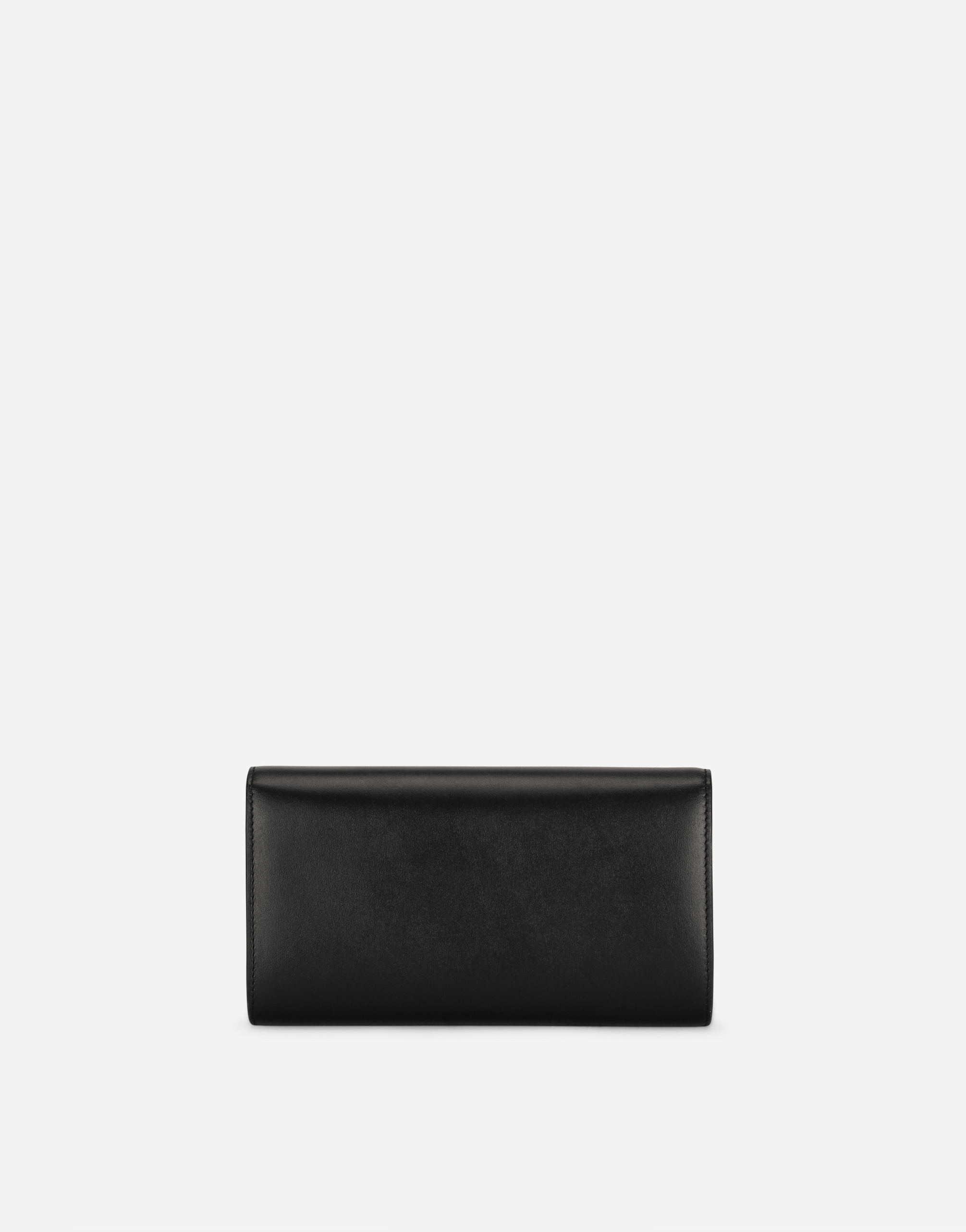 Shop Dolce & Gabbana Calfskin 3.5 Clutch In Black