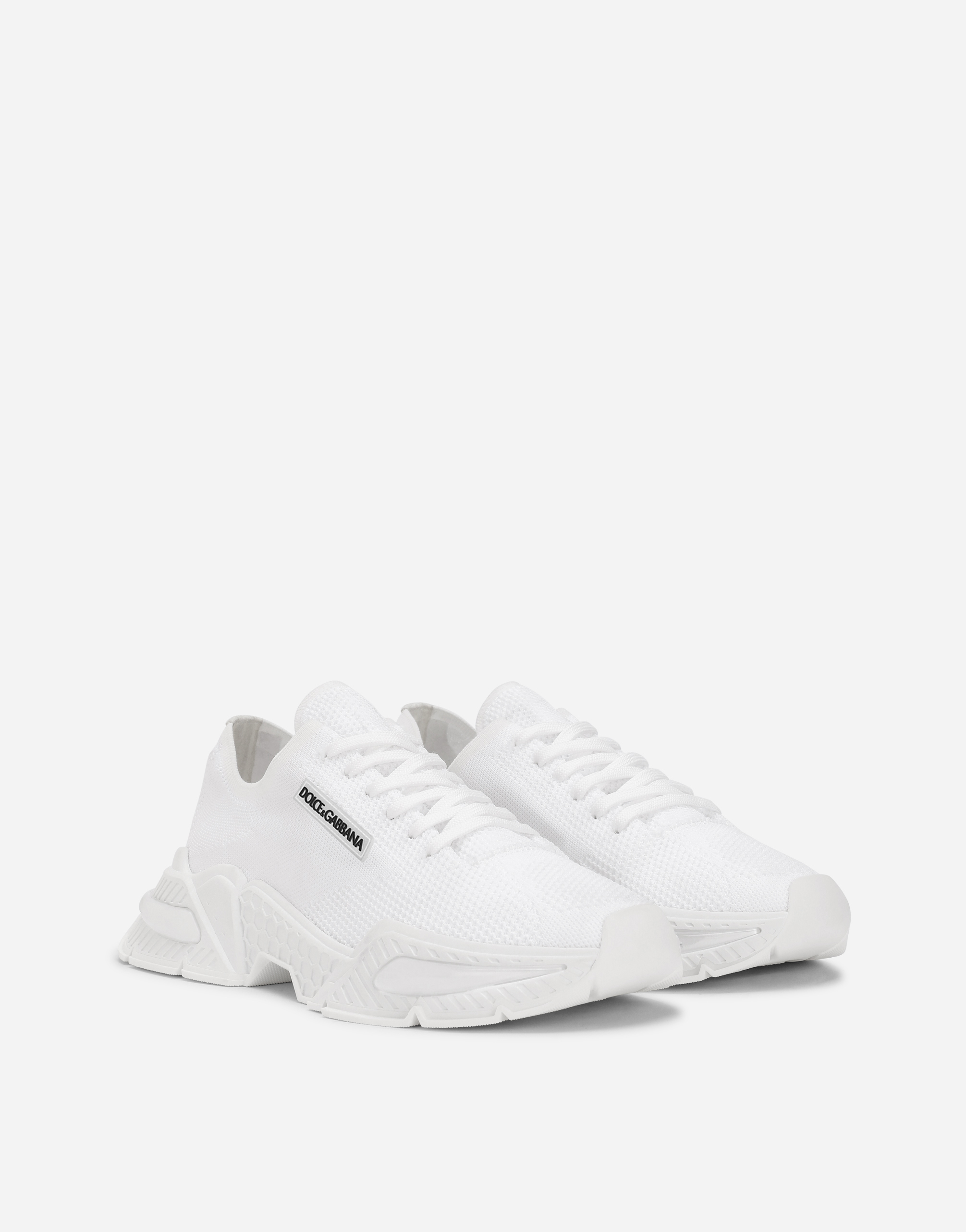 DOLCE & GABBANA STRETCH KNIT DAYMASTER SNEAKERS