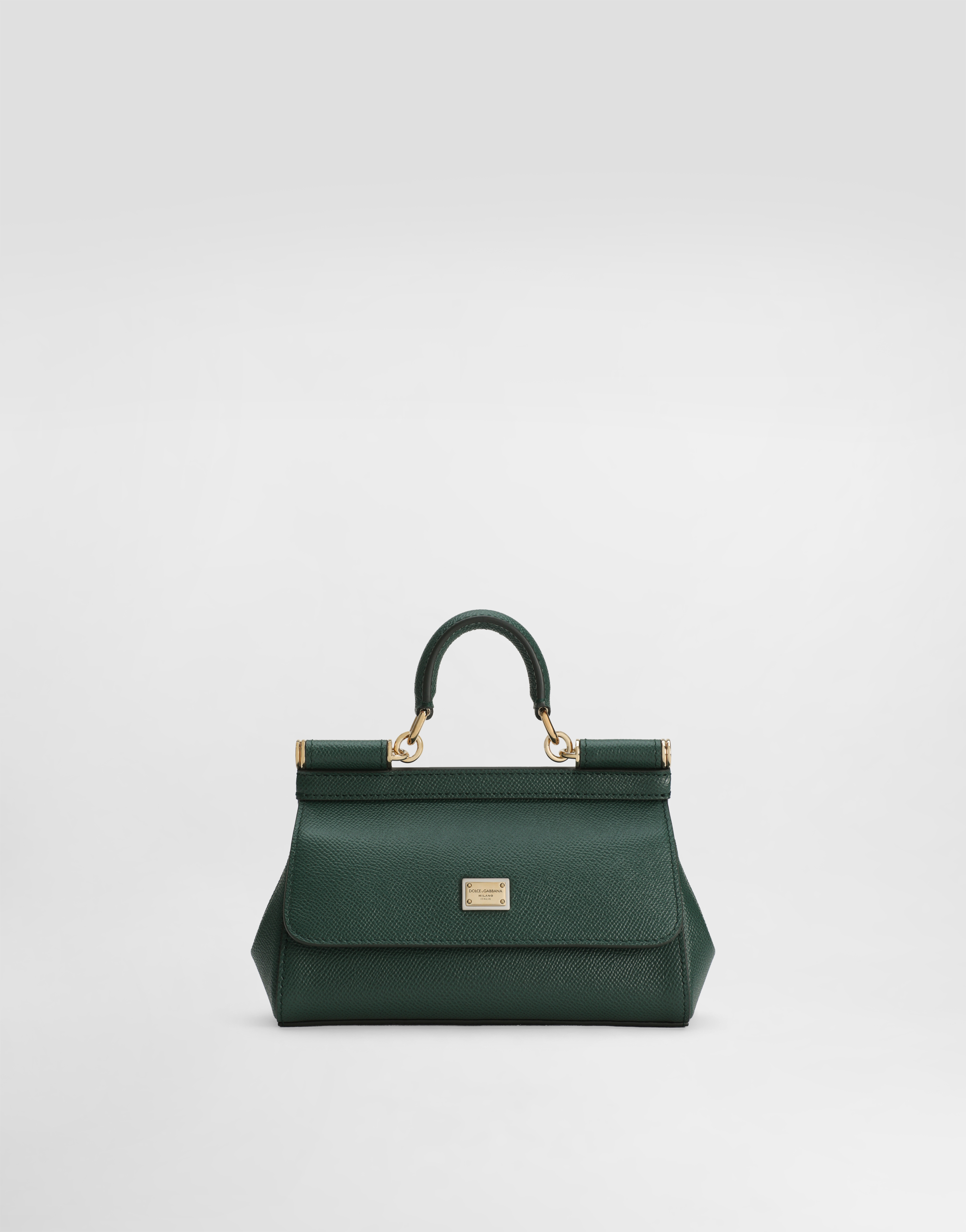 Small Sicily handbag in Green for Women Dolce Gabbana