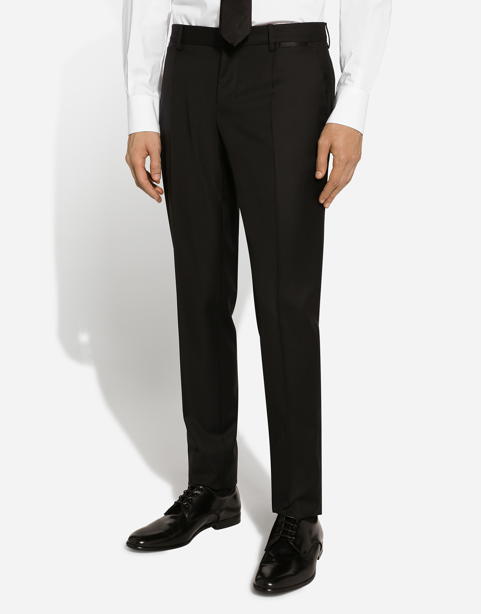 Single-breasted tuxedo suit