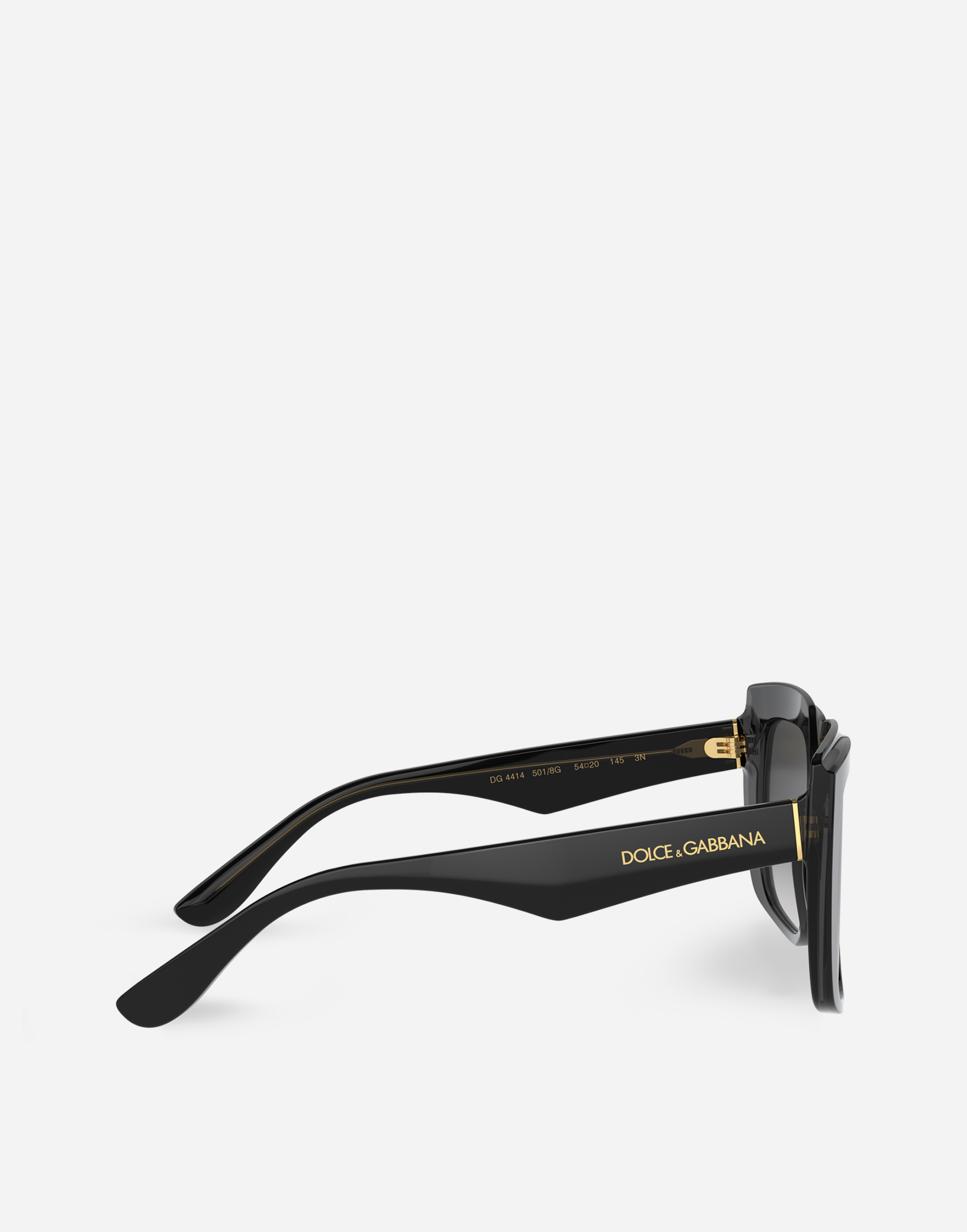 Shop Dolce & Gabbana Capri Sunglasses In Black