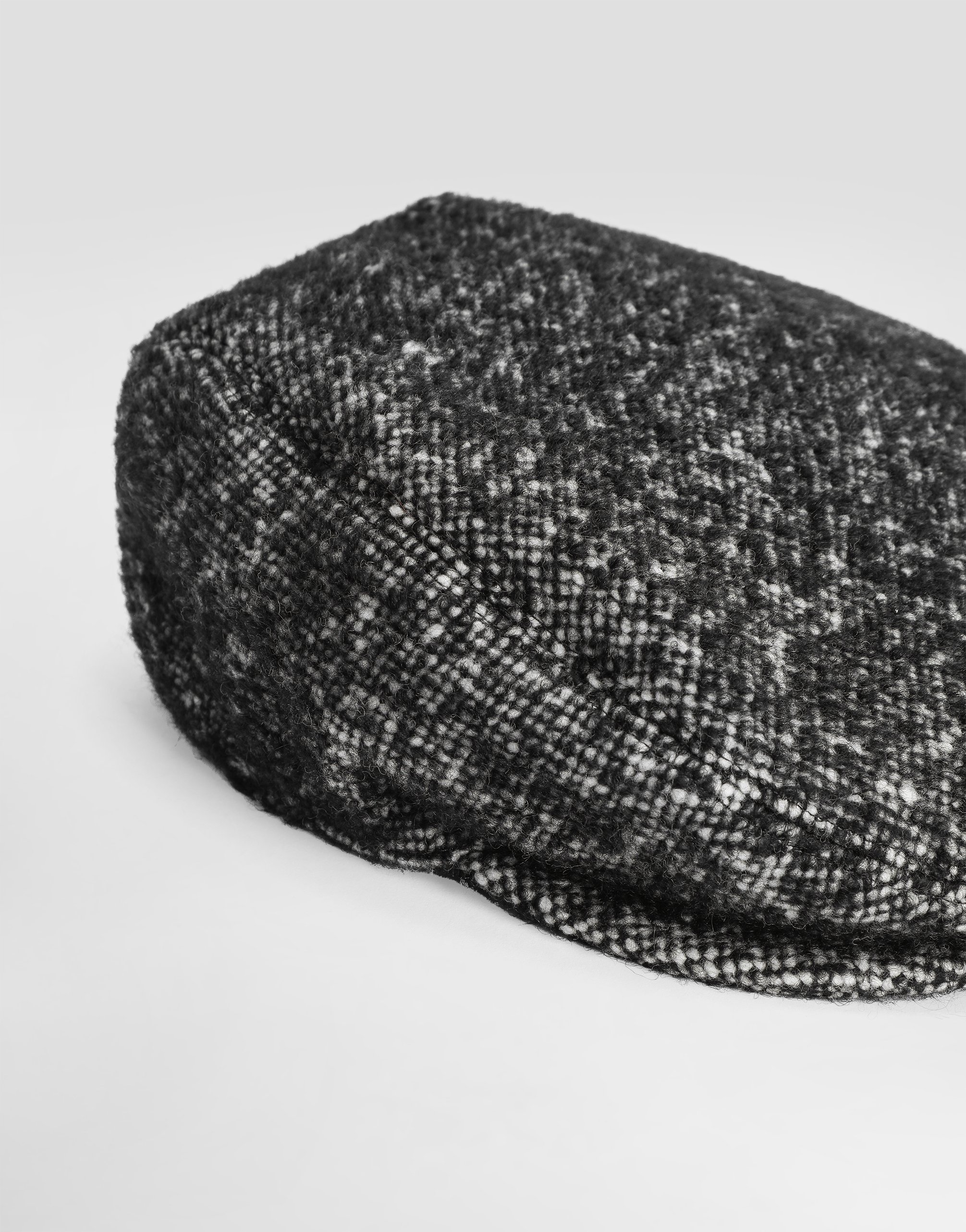 Dolce & Gabbana Wool Blend Flat Cap In Multi