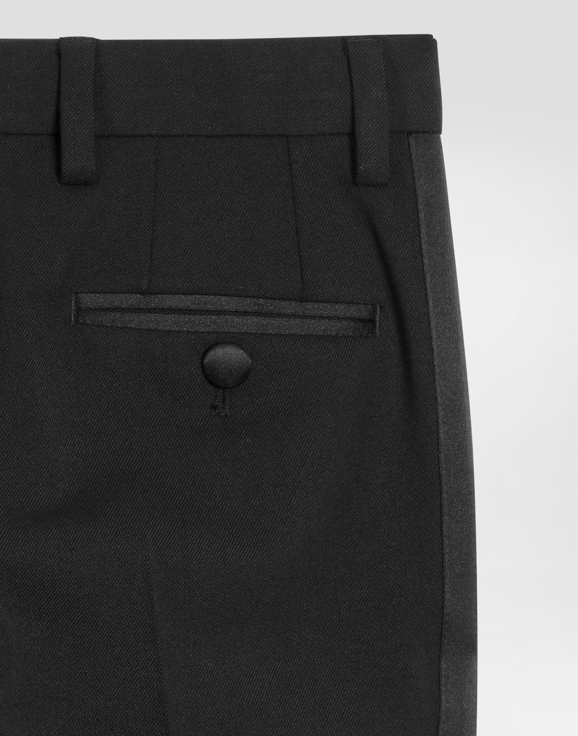 Tuxedo trousers stretch fabric