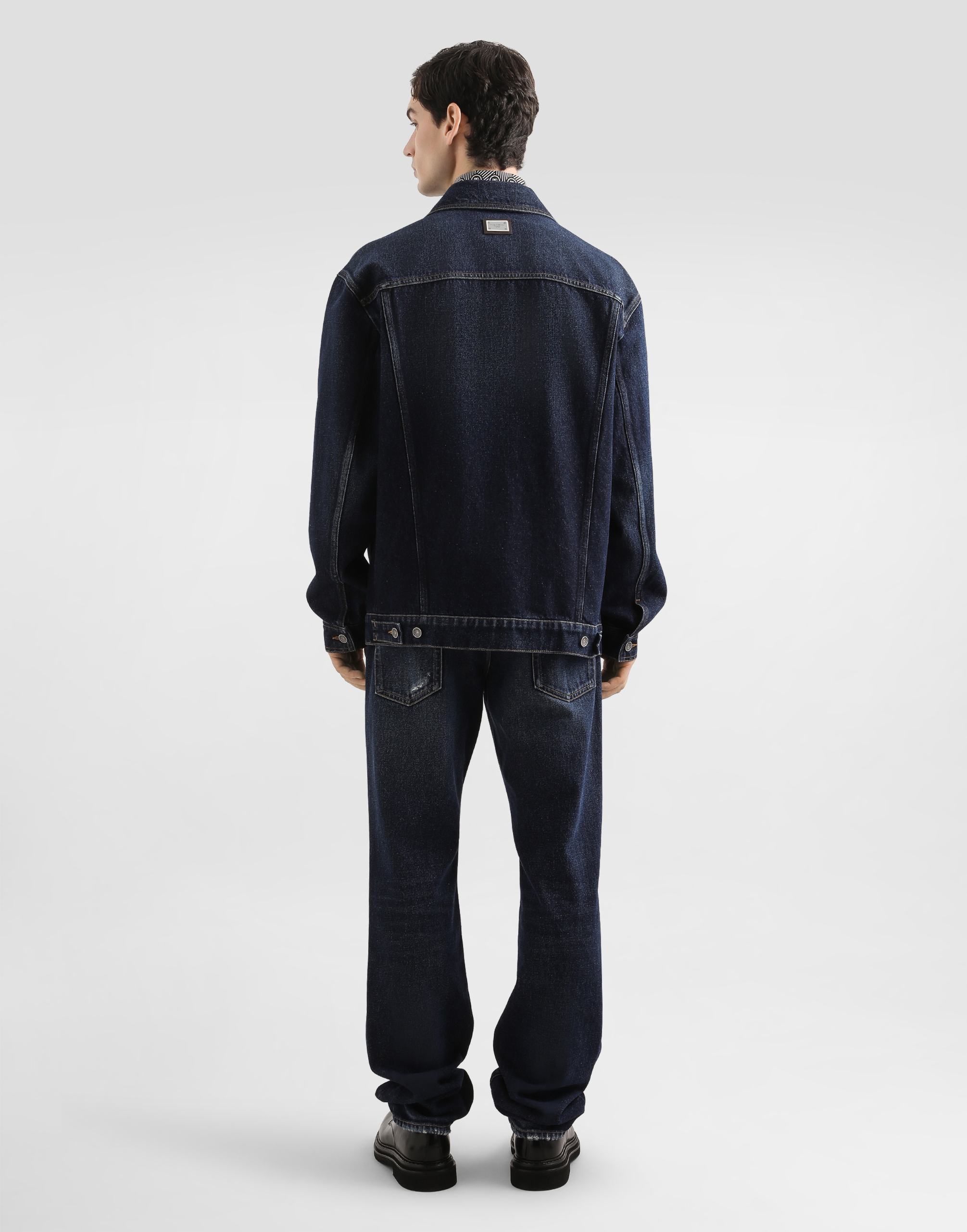 Dolce & Gabbana Private Wardrobe Long Sleeves Shirt In Gray