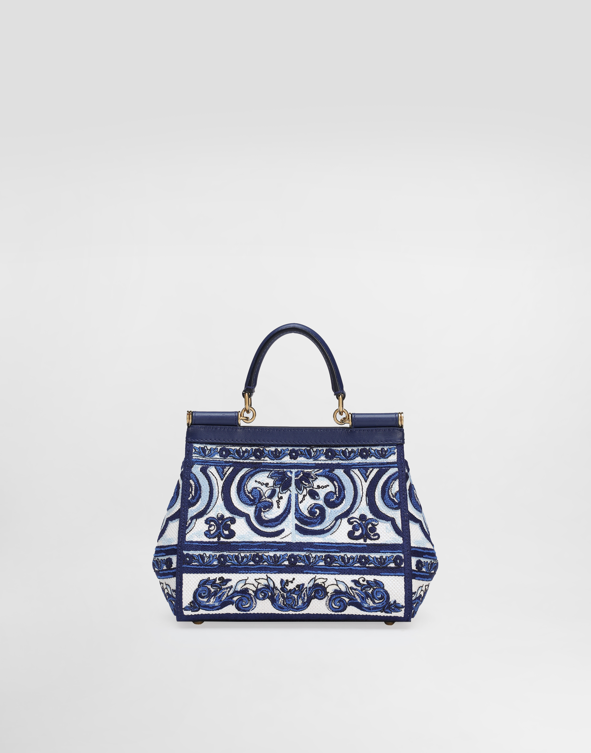 Medium Sicily handbag with Majolica embroidery