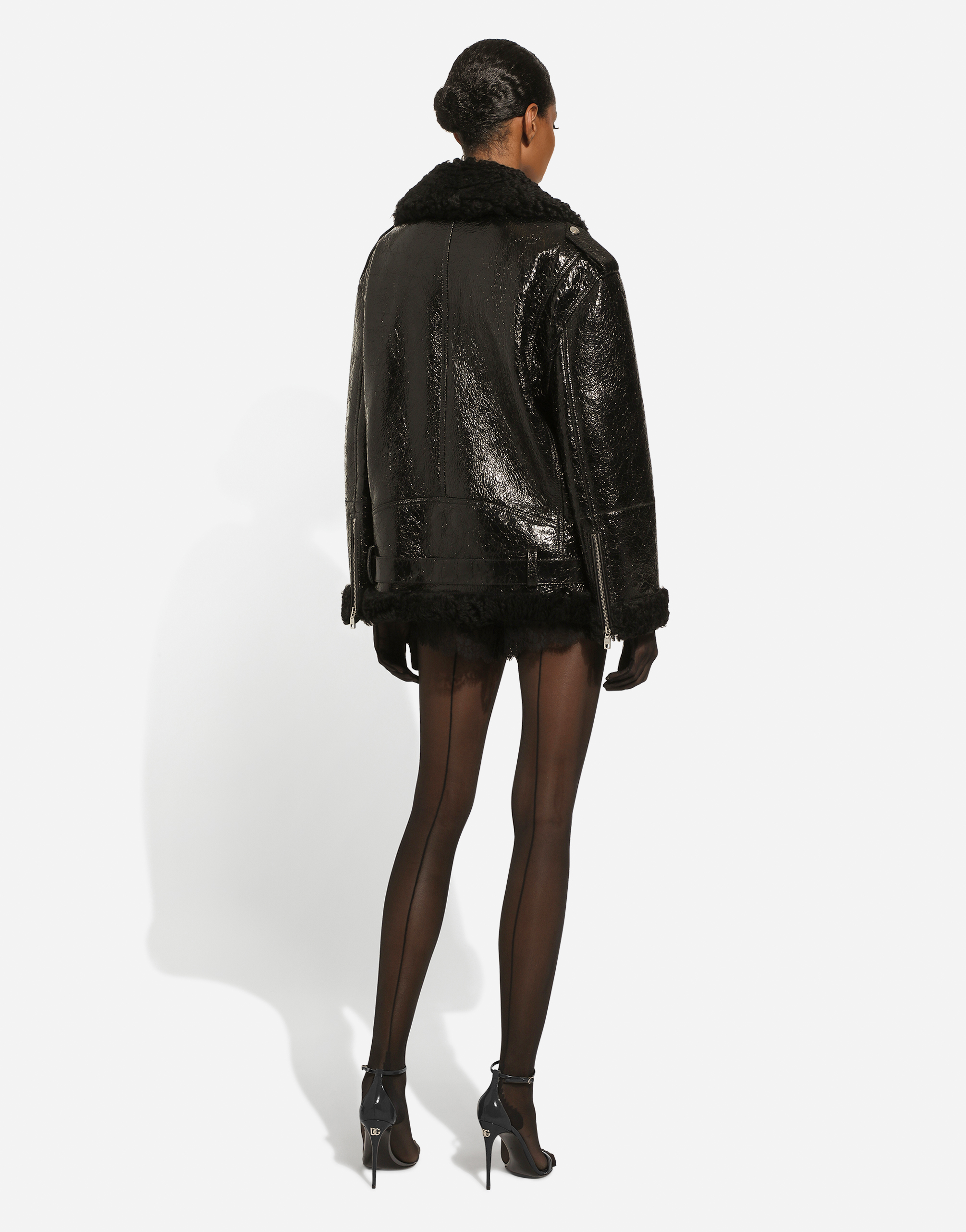 DOLCE & GABBANA SHEARLING JACKET