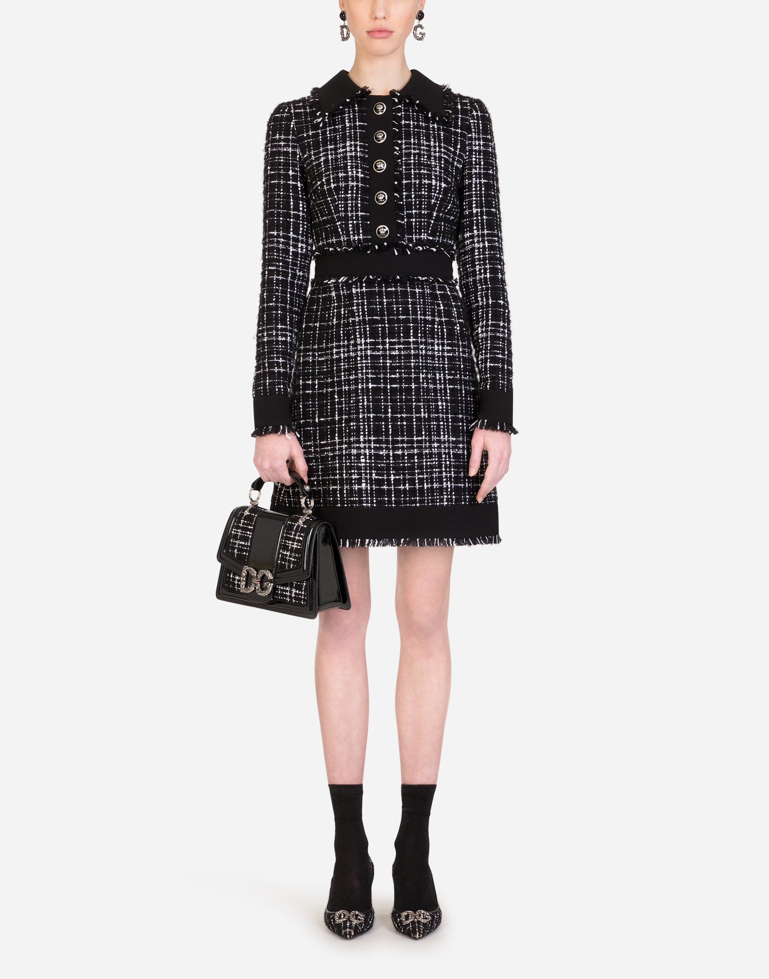 Dolce & Gabbana フラワープリント ミディドレス マルチカラー L54DH8HS5TV_HA5PC_0.jpg