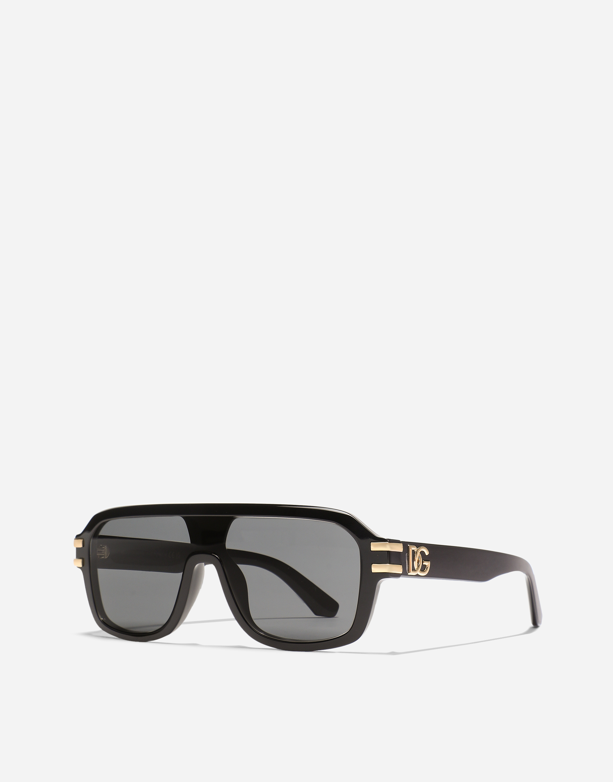 Dolce & Gabbana Dg Griffe Sunglasses In Black