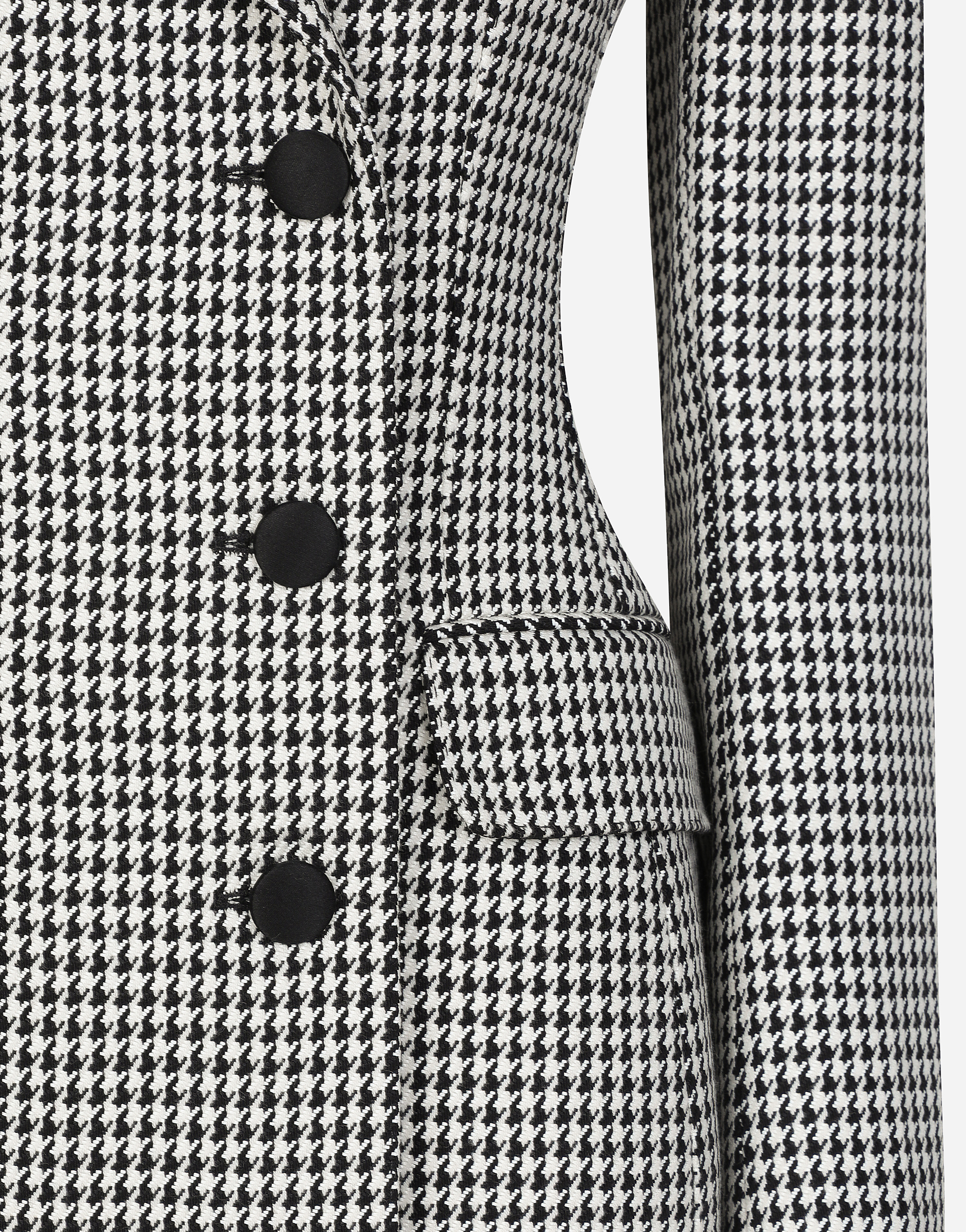 Dolce & Gabbana Check Pattern Jacket In Multicolor