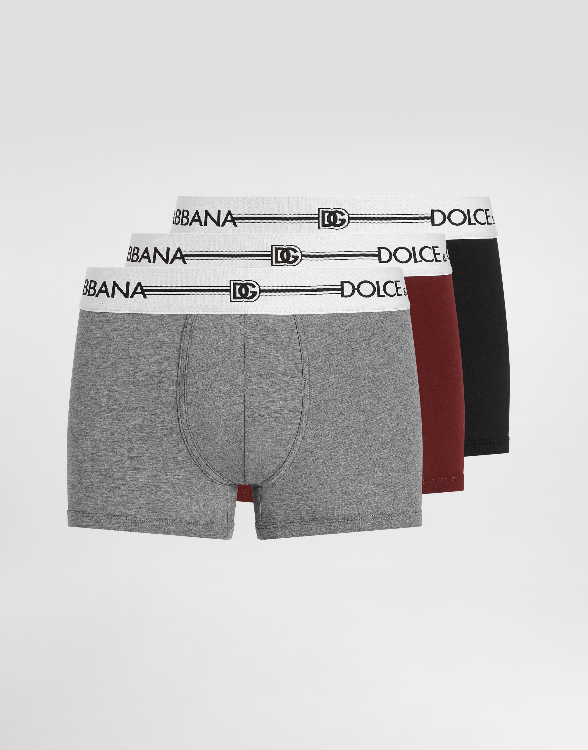 Stretch cotton boxers 3-pack