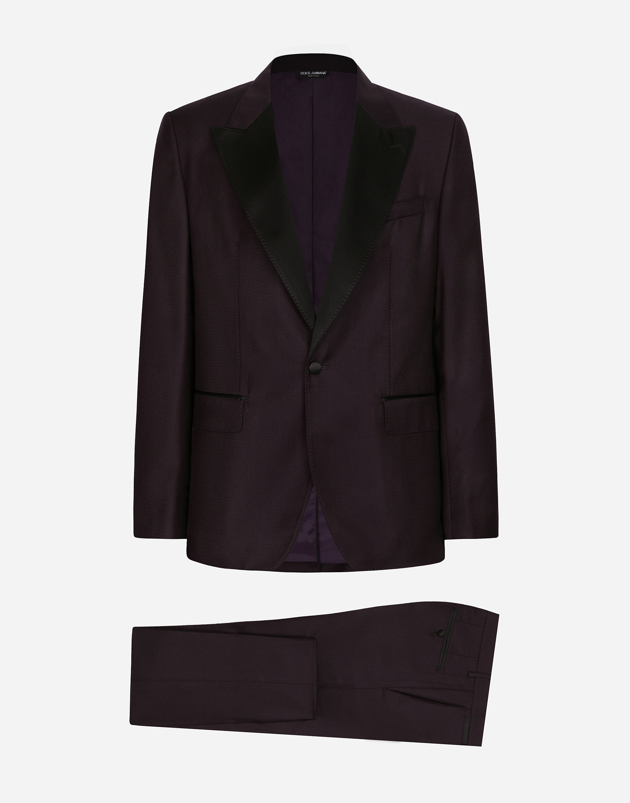 Dolce & Gabbana Single-breasted Tuxedo Suit - Man Suits And Blazers Multicolor