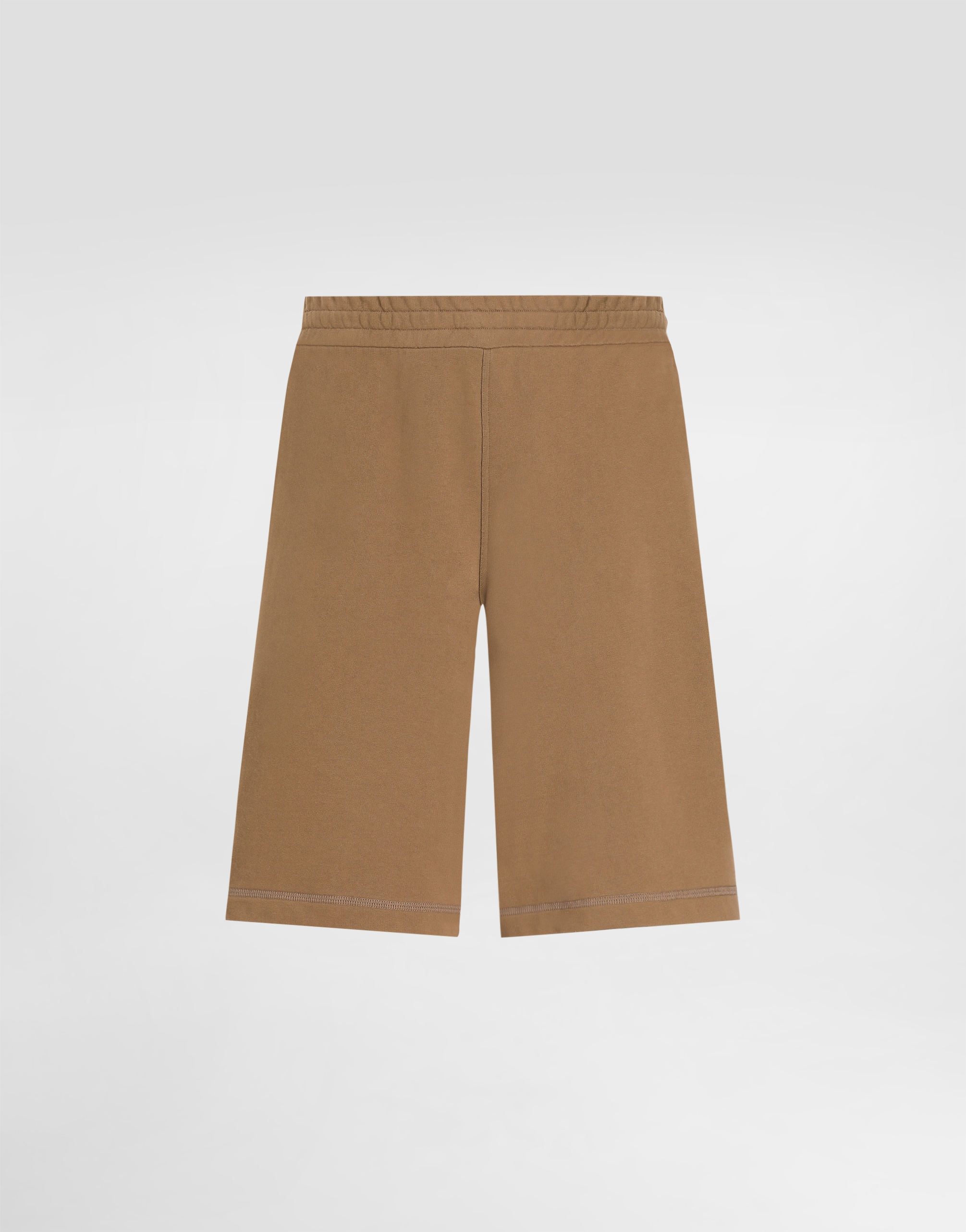 Dolce & Gabbana Cotton Jogging Shorts - Man Pants And Shorts Brown