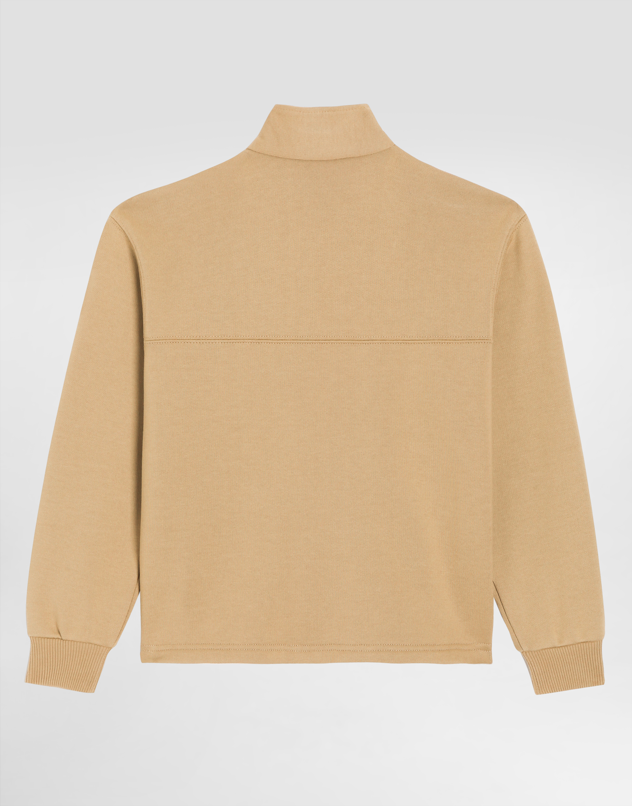 Dolce & Gabbana Boys Dg 3d Patch Half Zip Sweatshirt In Neutral