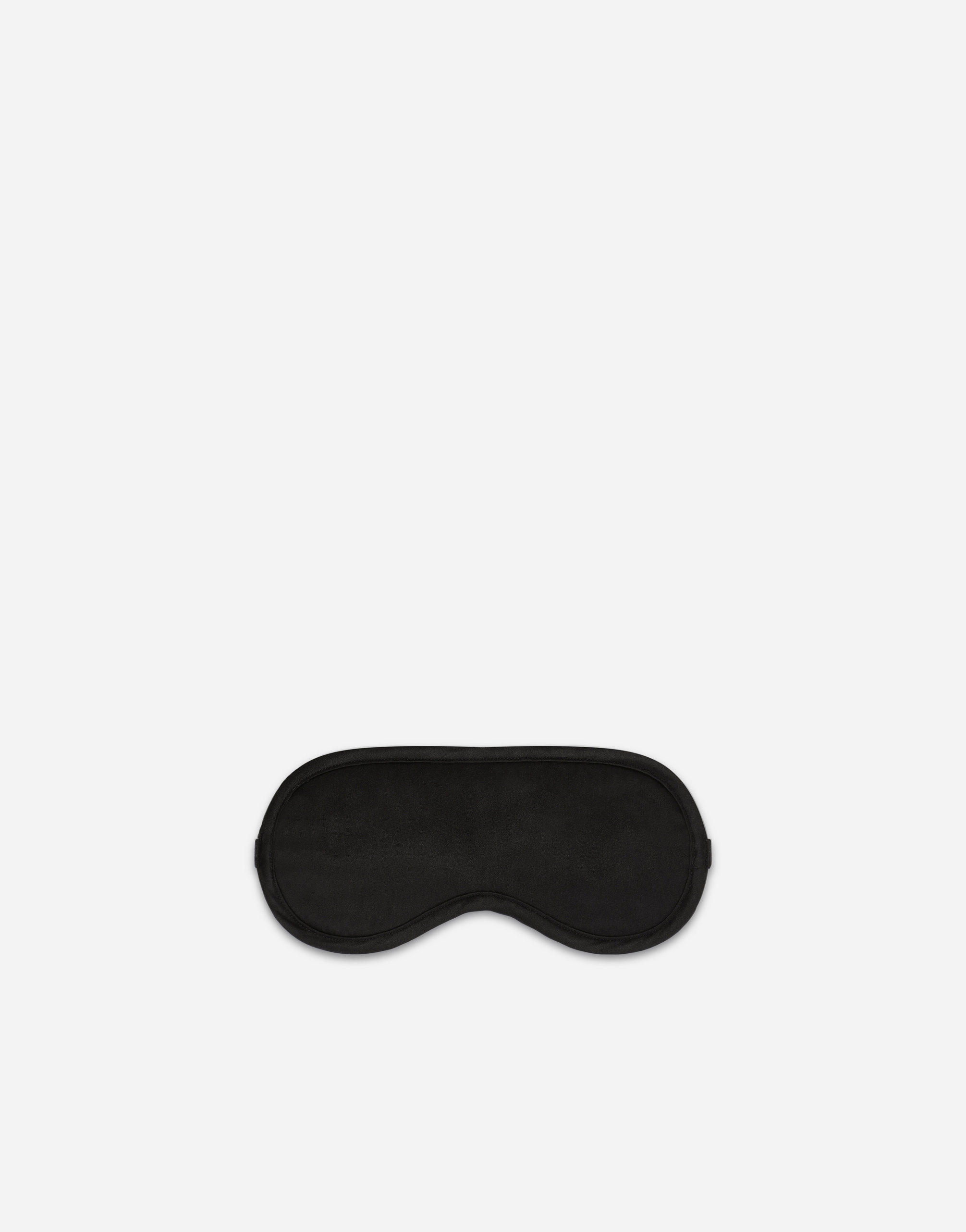 DOLCE & GABBANA SILK SATIN BOXER SHORTS WITH SLEEP MASK