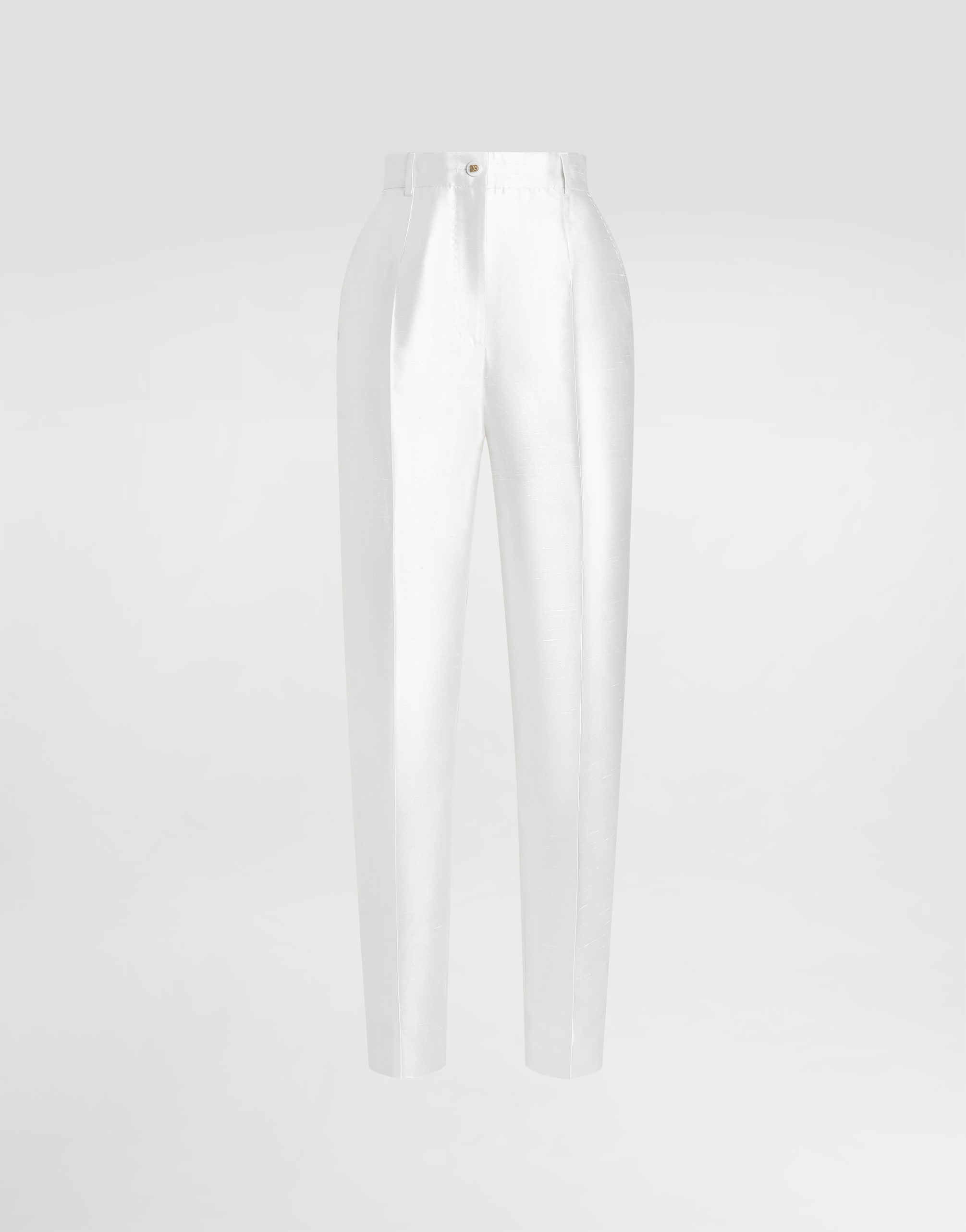 Dolce & Gabbana Floral Jacquard Tailored Trousers