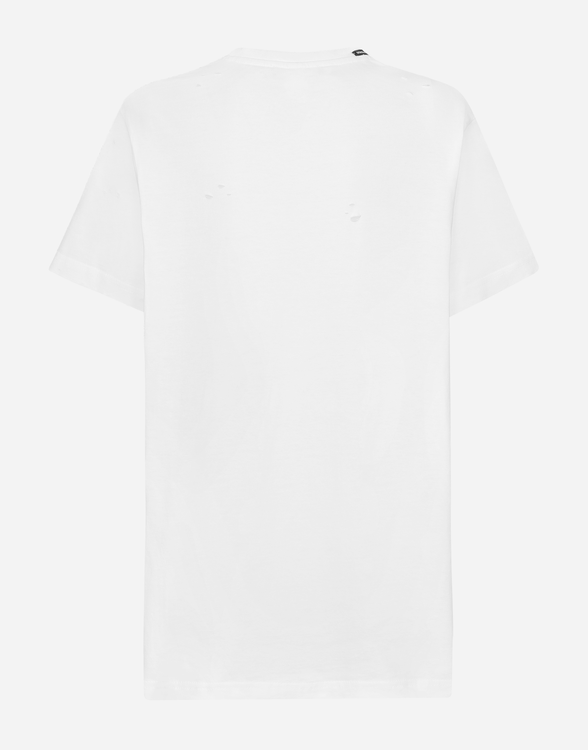 Shop Dolce & Gabbana "paola E Chiara Per Sempre" T-shirt In White