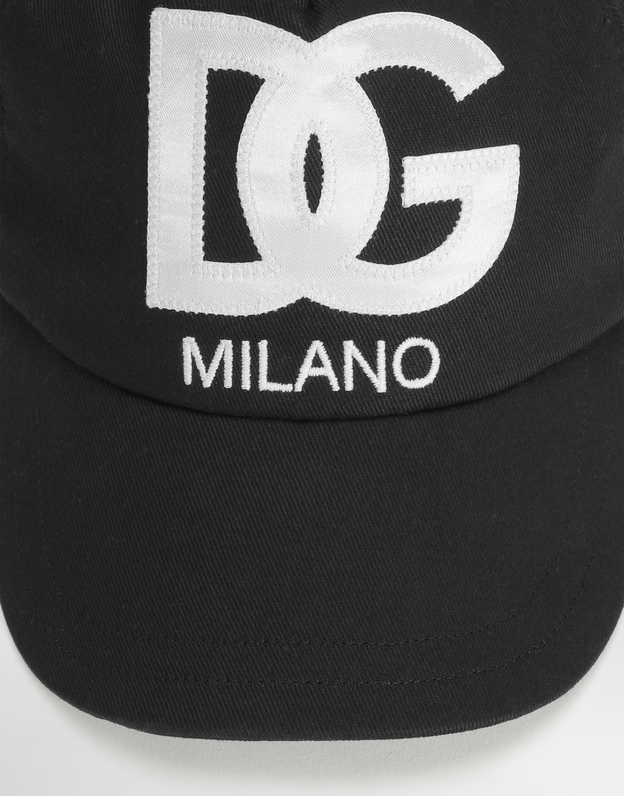 DOLCE & GABBANA BASEBALL CAP WITH DG LOGO EMBROIDERY