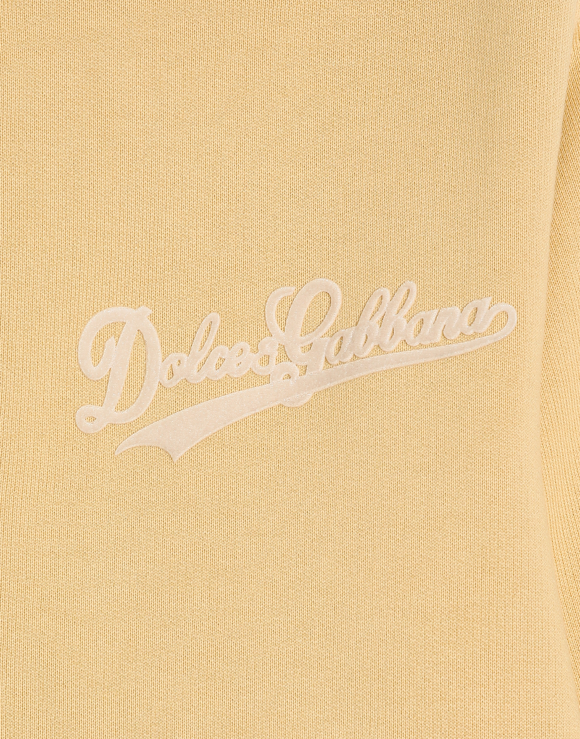  Dolce & Gabbana Dolce & Gabbana Cappuccio Con Zip - Man T-shirts And Sweatshirts Yellow 13 Years 