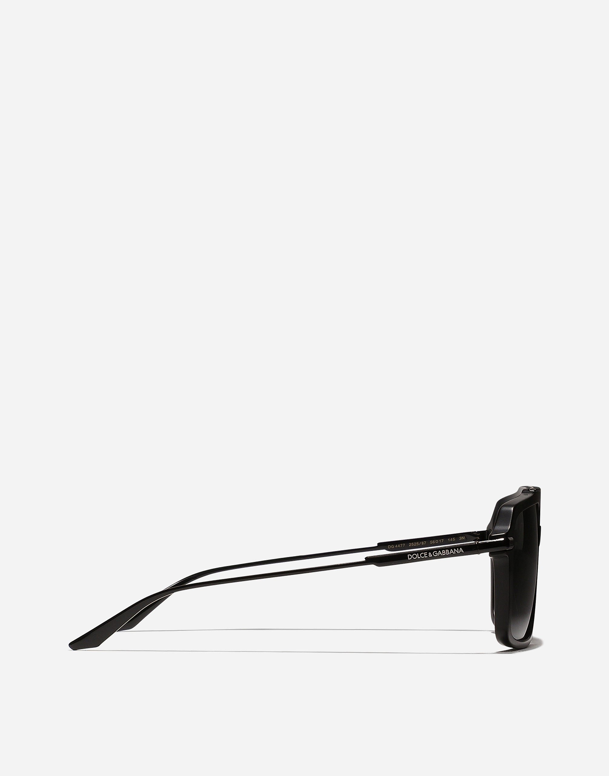 Dolce & Gabbana Dg Metal Classic Sunglasses In Matte Black