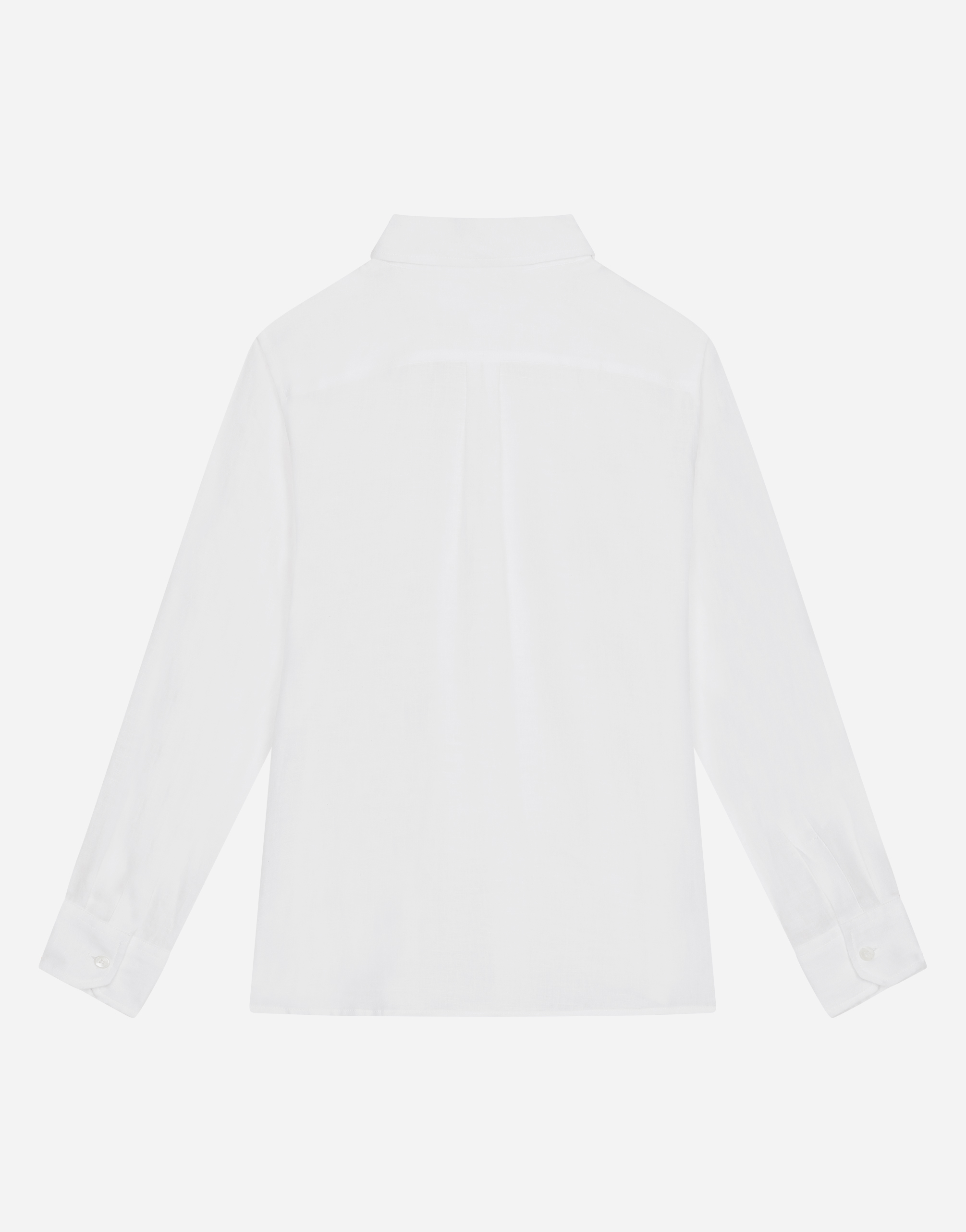 Linen shirt with DG embroidery