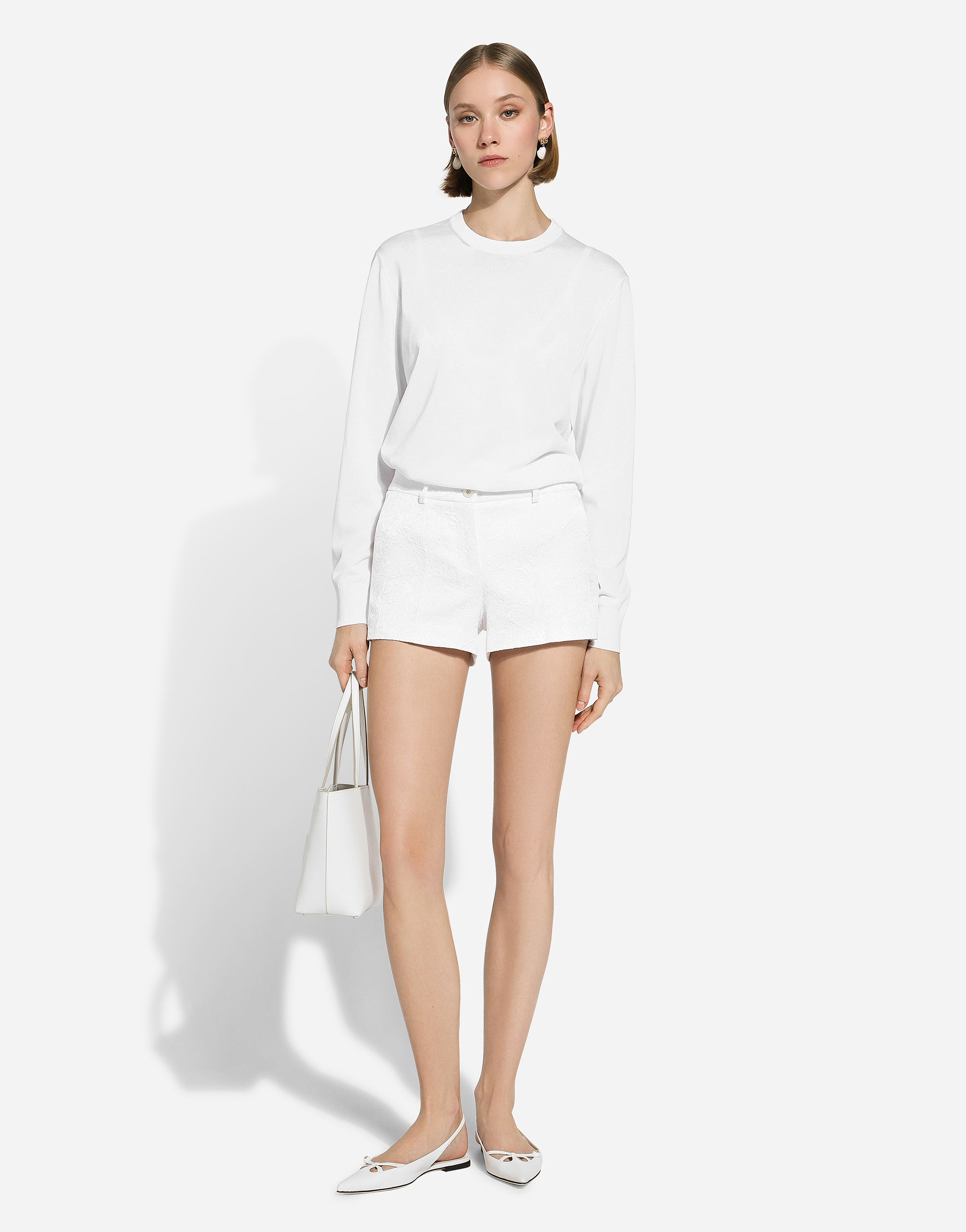 Brocade shorts