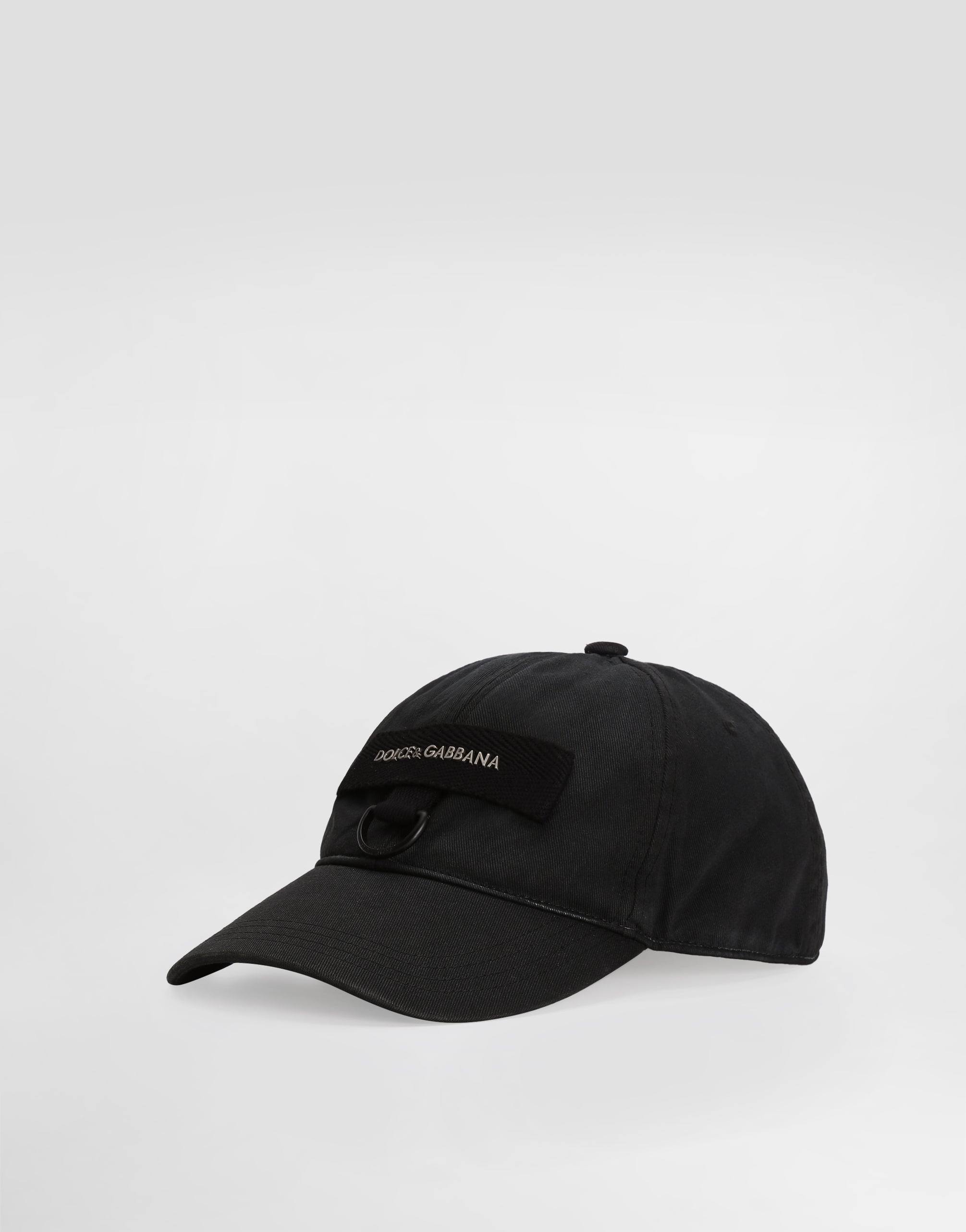 Drill baseball cap in Black for Men | Dolce&Gabbana® US
