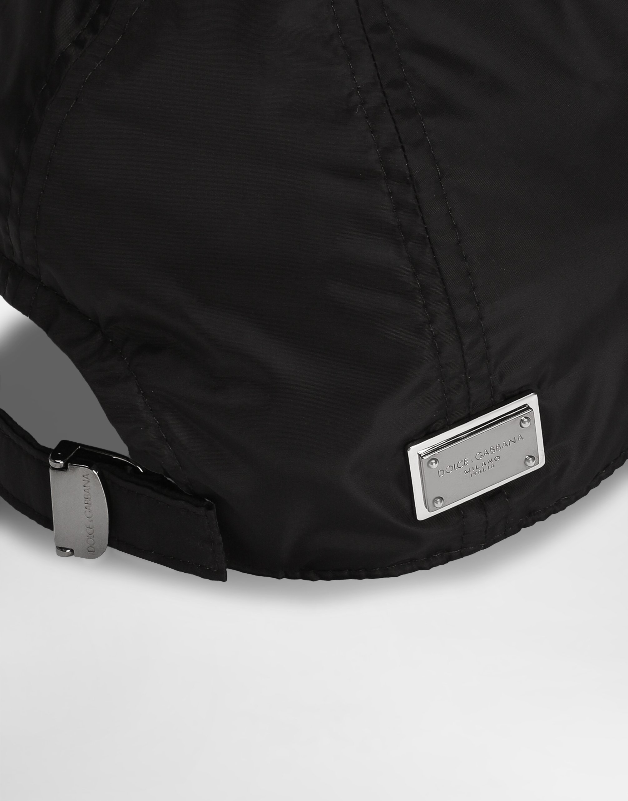 Dolce & Gabbana Baseball Cap With Logo In Black