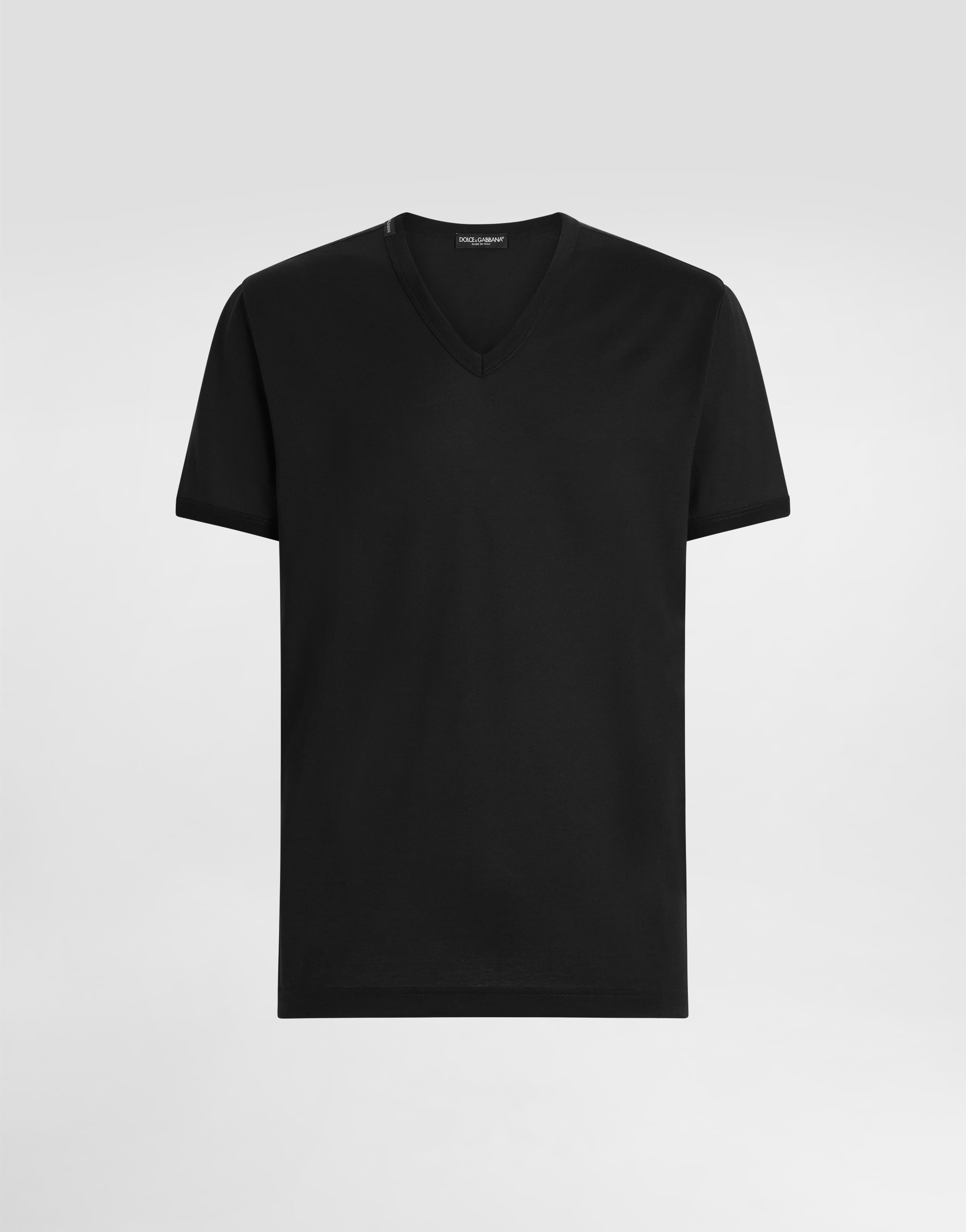 Cotton t-shirt in Blue for Men | Dolce&Gabbana® US
