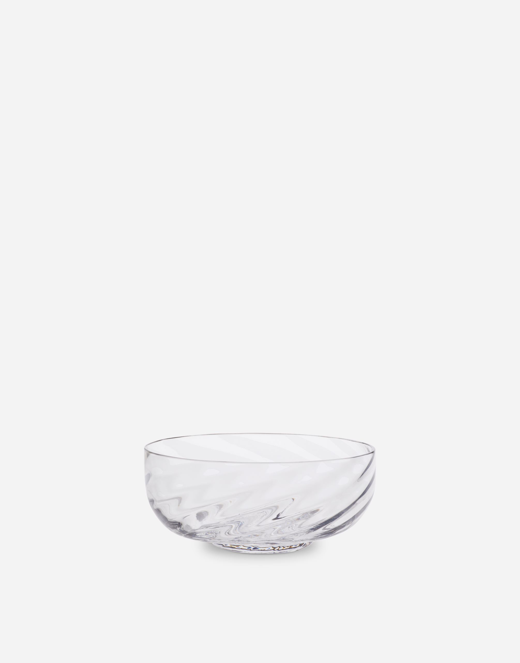 Dolce & Gabbana Set 2 Hand-blown Murano Glass Ice Cream Bowls In Multicolor
