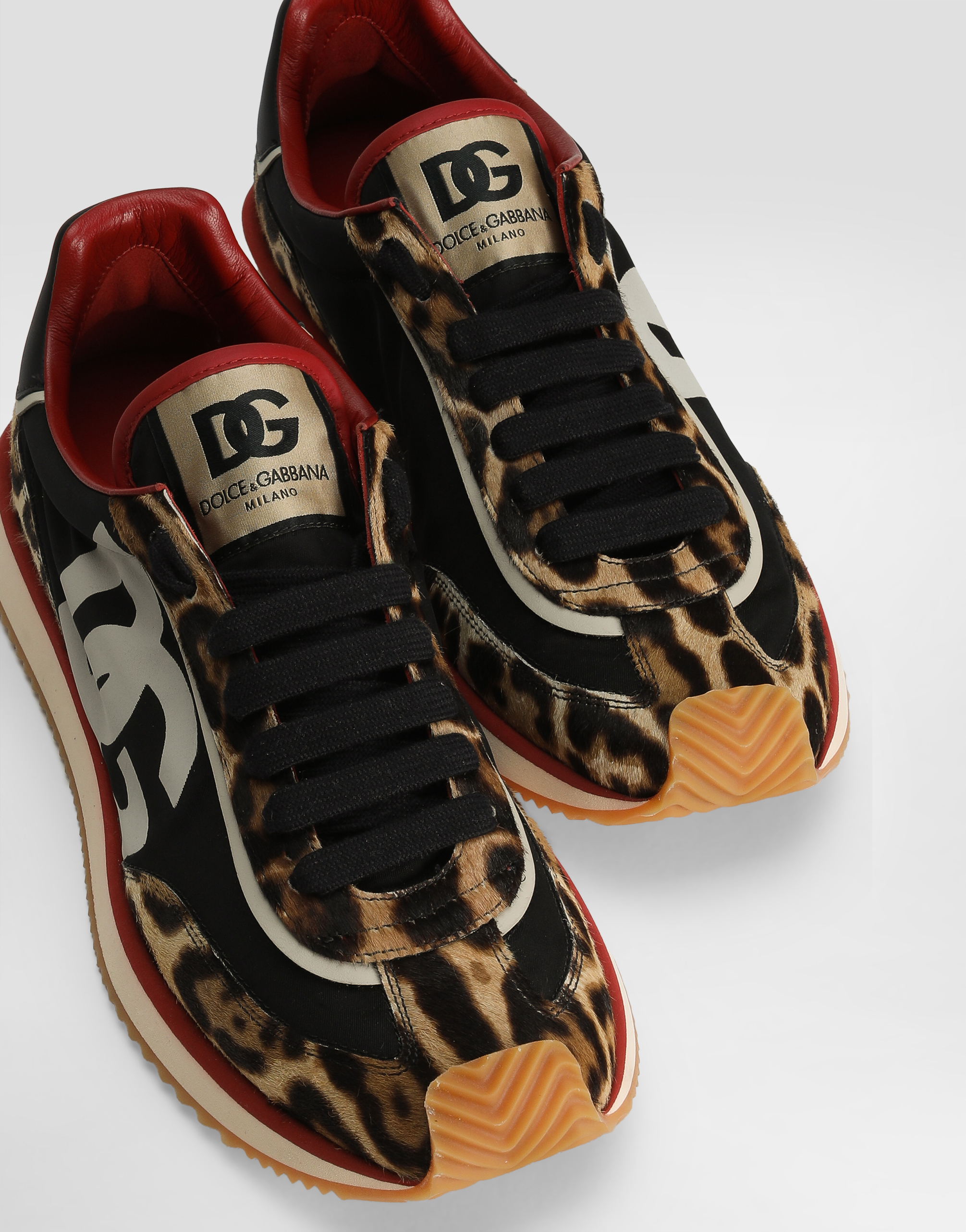 Dolce & Gabbana Men's Dg Cushion Low-top Sneakers In Multicolor