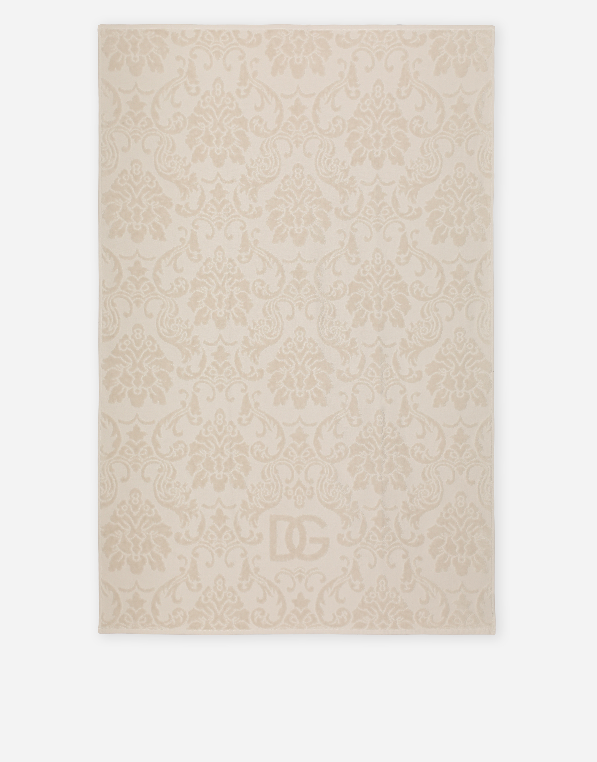 Dolce & Gabbana Set 5 Terry Cotton Towels In Multicolor