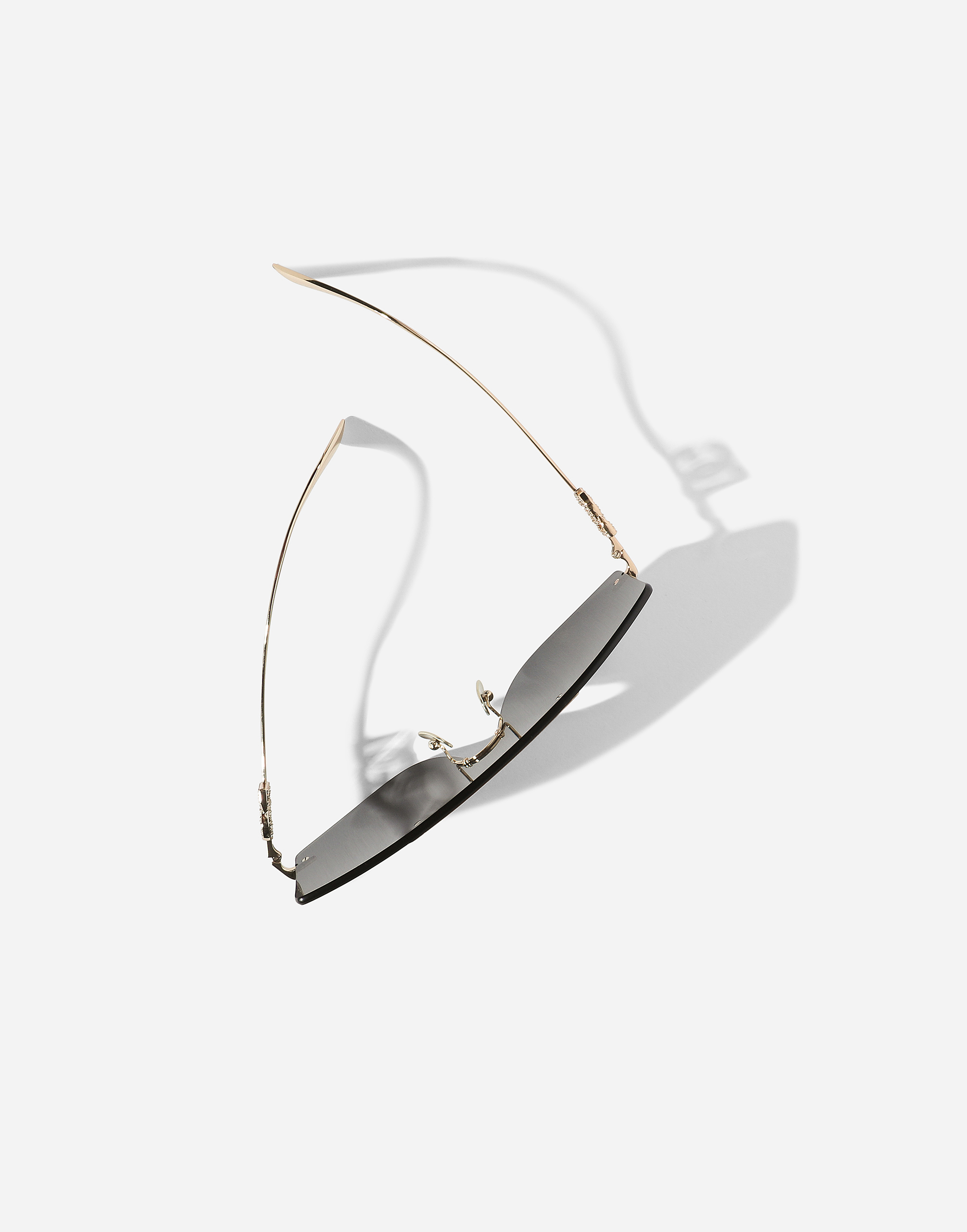 Dolce & Gabbana Dg Crystal Sunglasses In Black