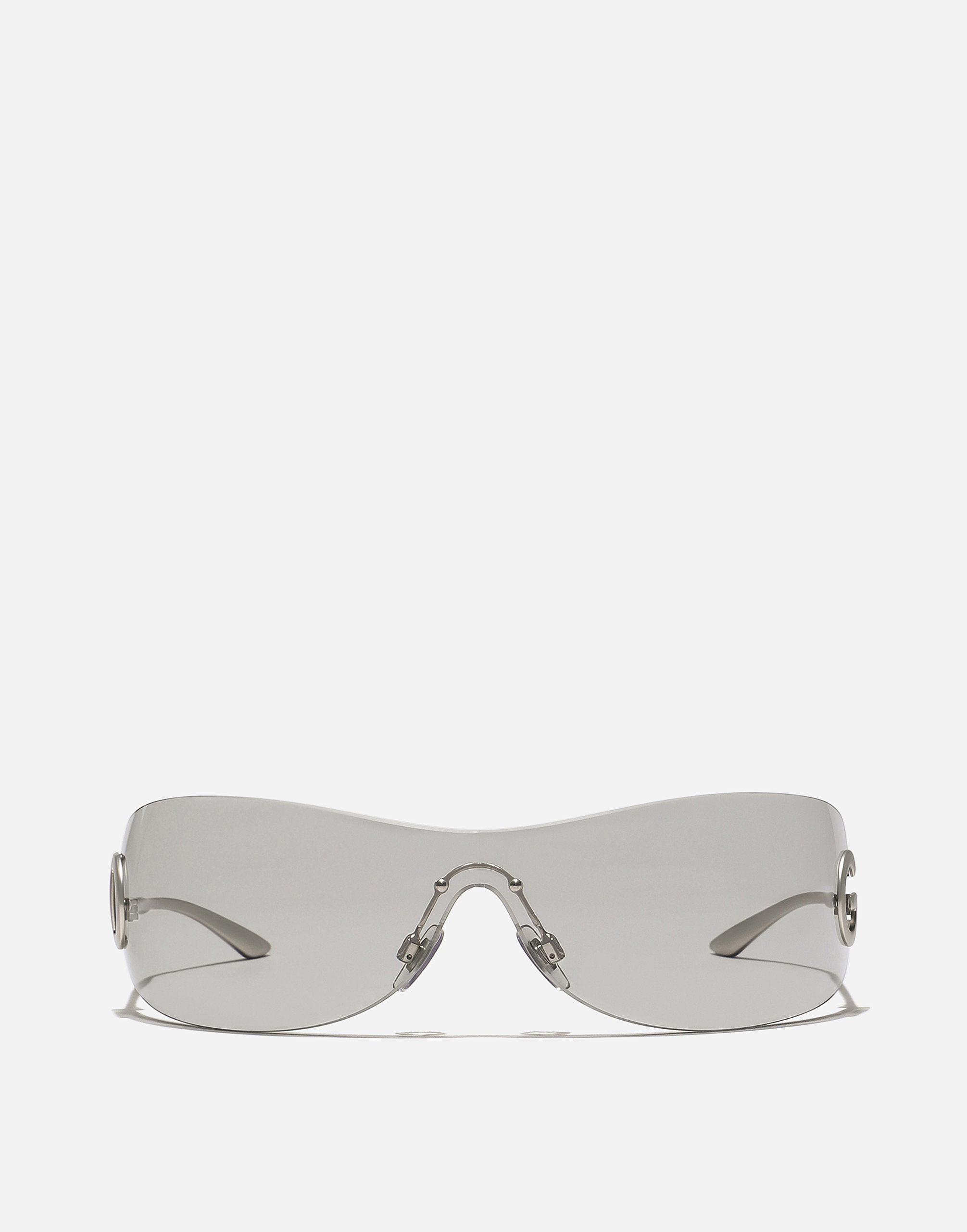 Dolce & Gabbana Dg Twist Sunglasses In Matte Silver