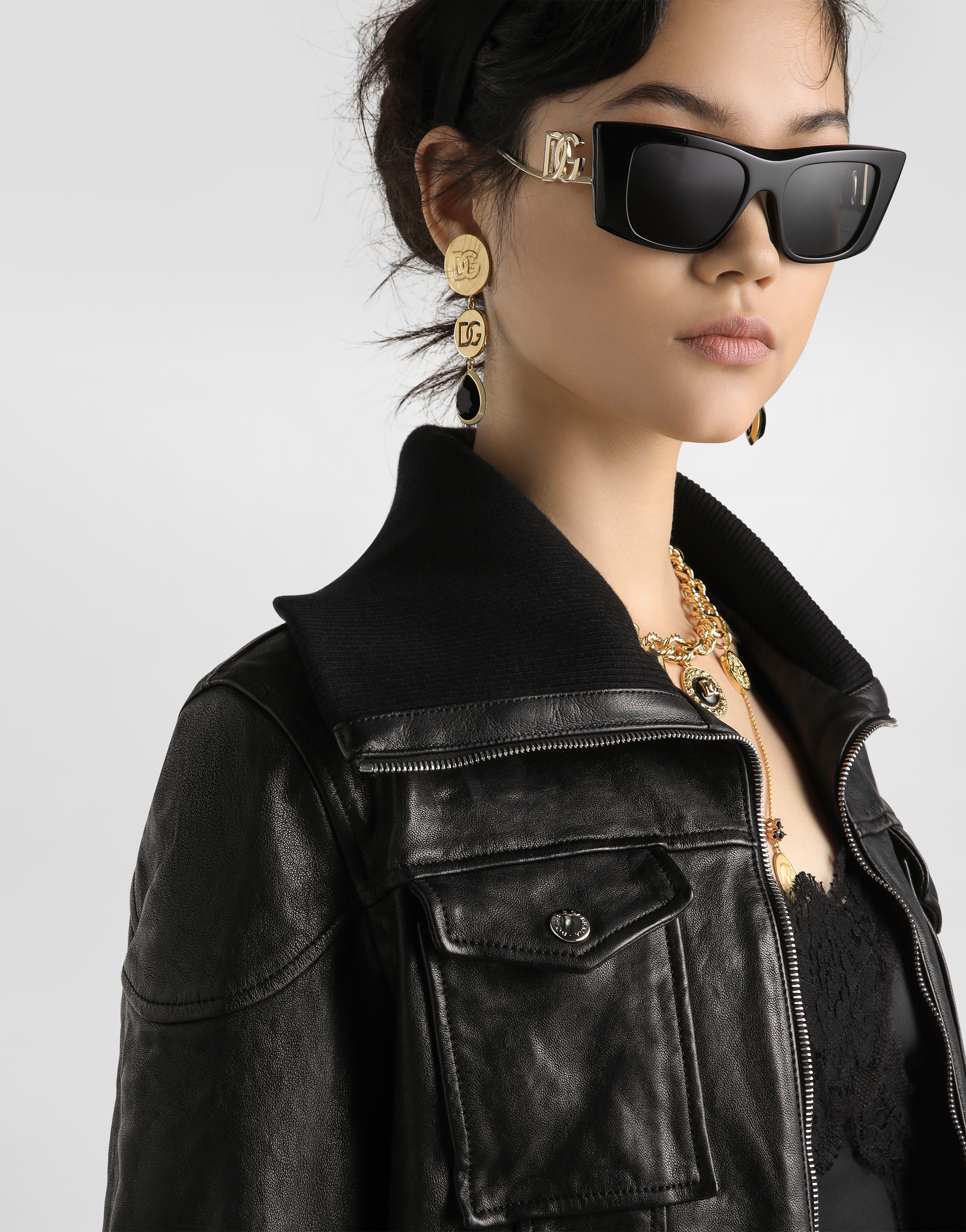 Nappa leather jacket