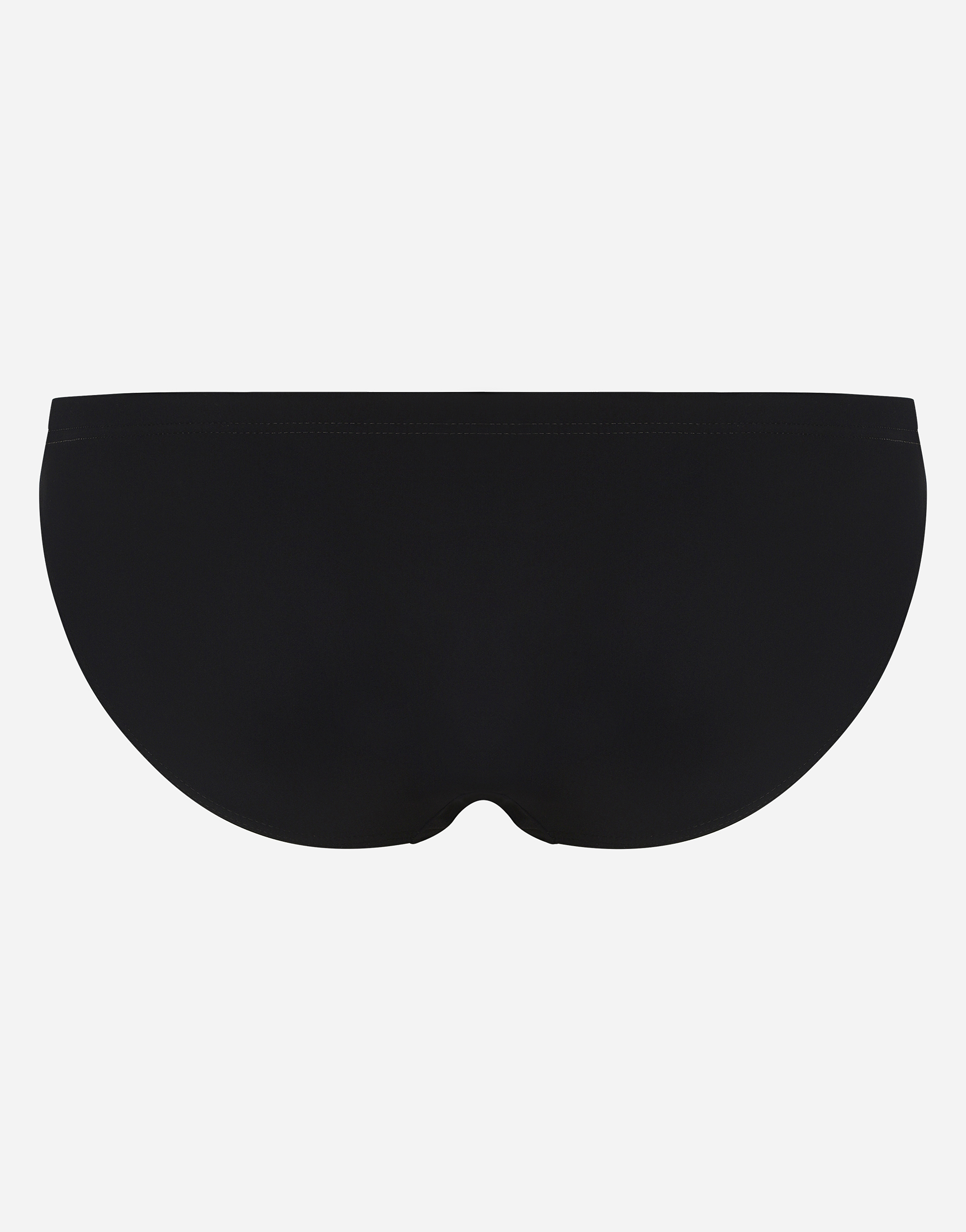 Shop Dolce & Gabbana Speedo In Black