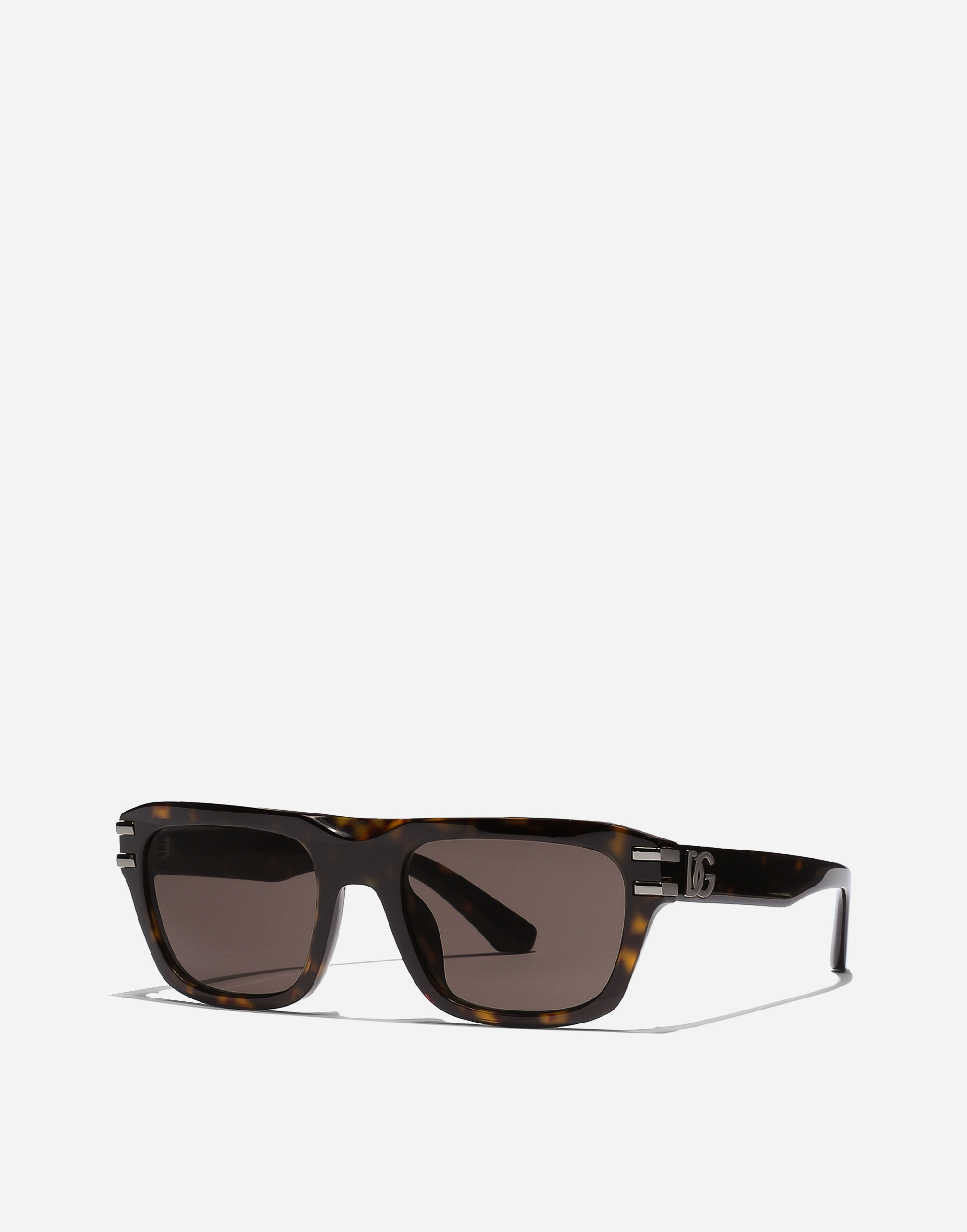 Dolce & Gabbana Dg Griffe Sunglasses In Havana