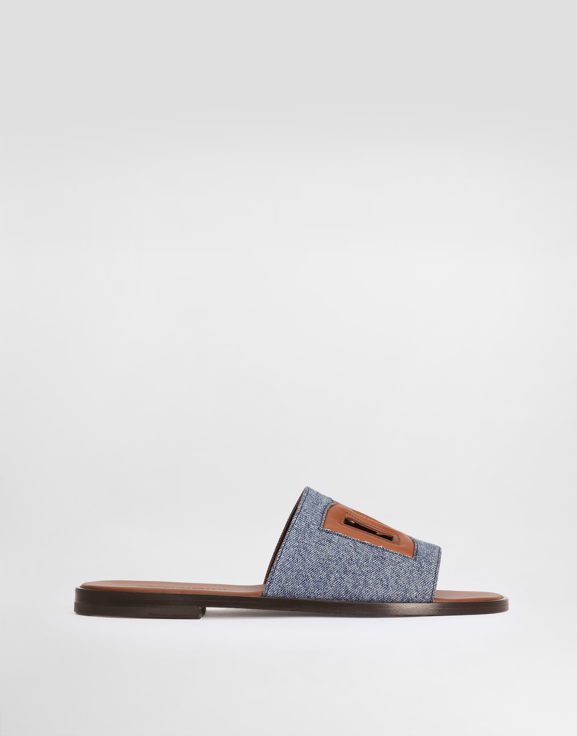 DG light denim sandal in Multicolor for Men | Dolce&Gabbana® US