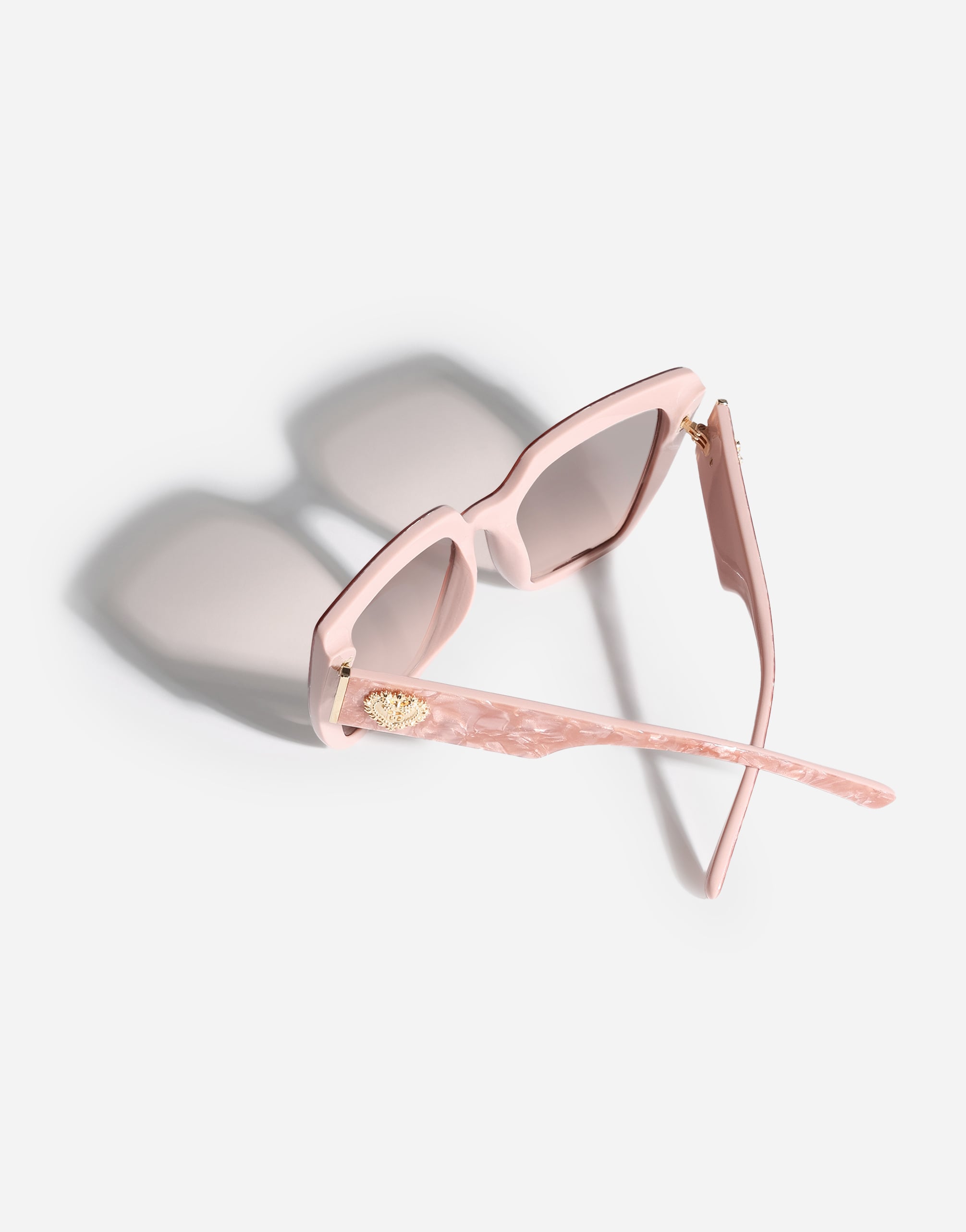 Dolce & Gabbana Devotion Sunglasses In Pink