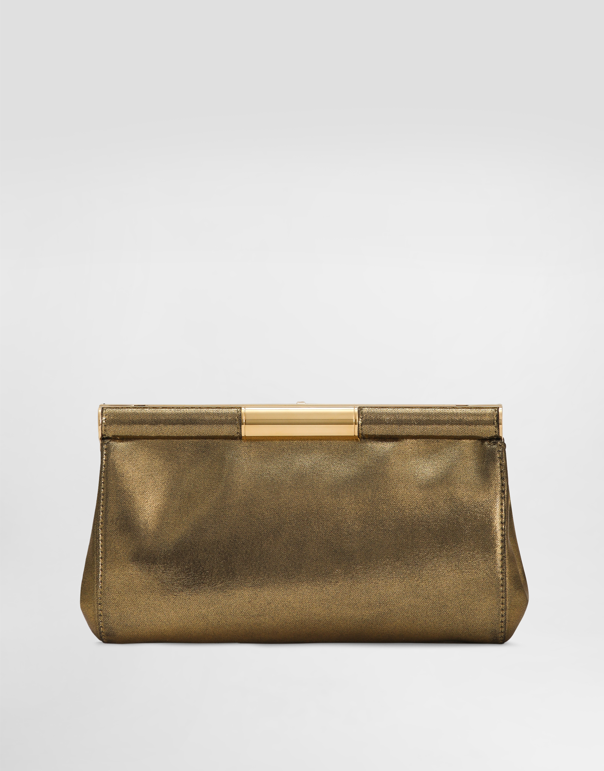  Dolce & Gabbana Dolce & Gabbana Marlene Shoulder Bag - Woman Clutches And Mini Bags Gold Onesize 