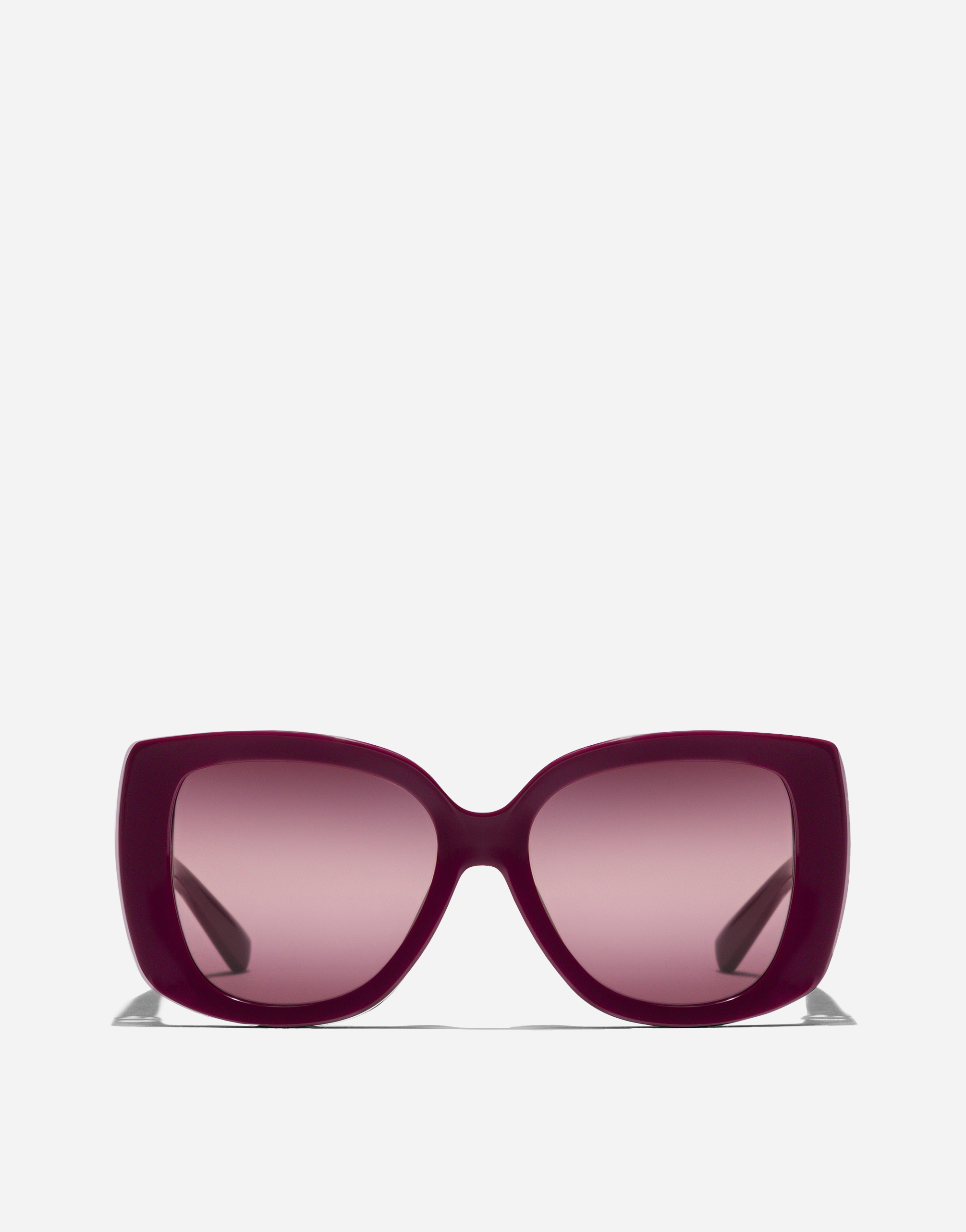 Dolce & Gabbana Everyday Sunglasses In Burgundy