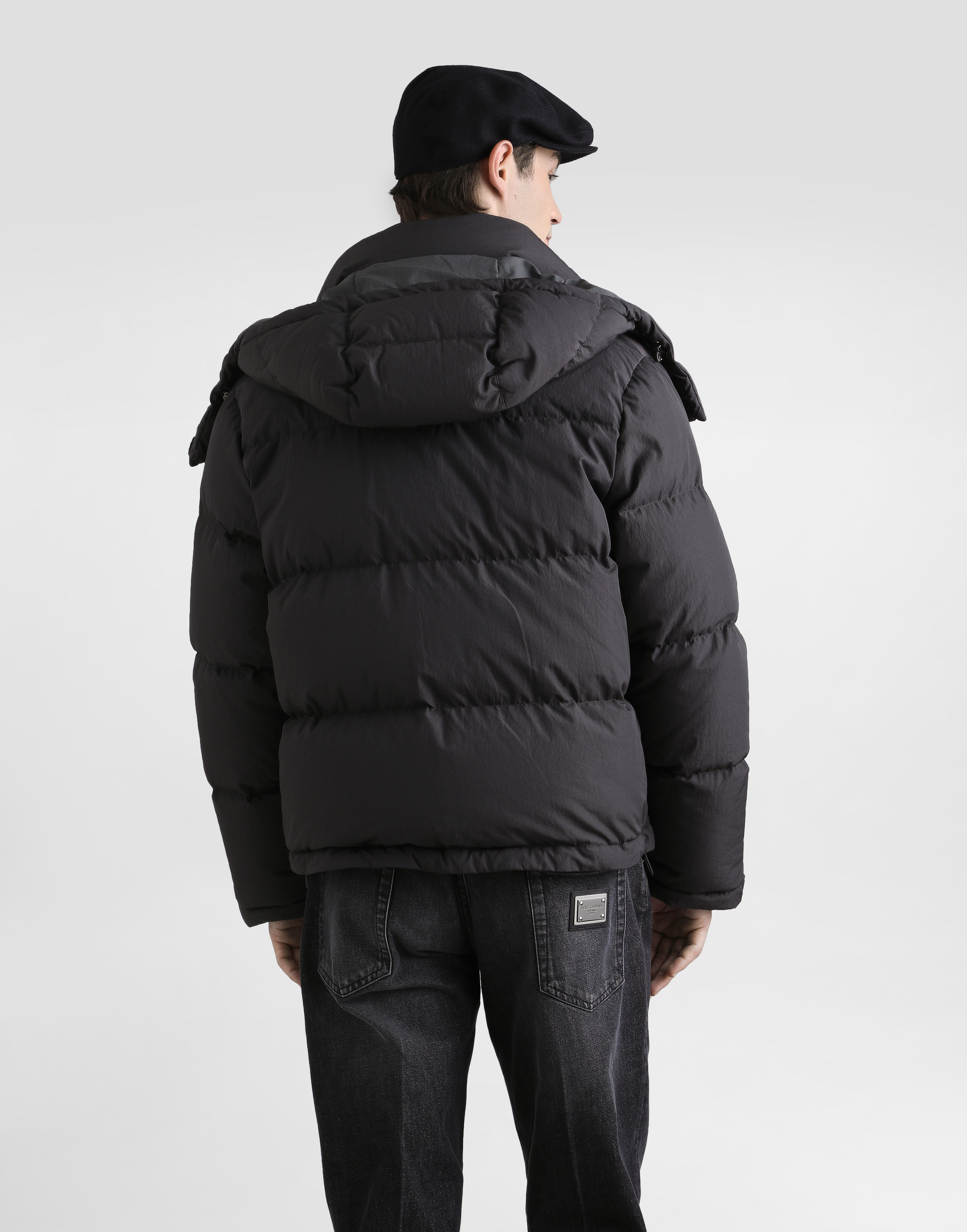 Padded and quilted jacket